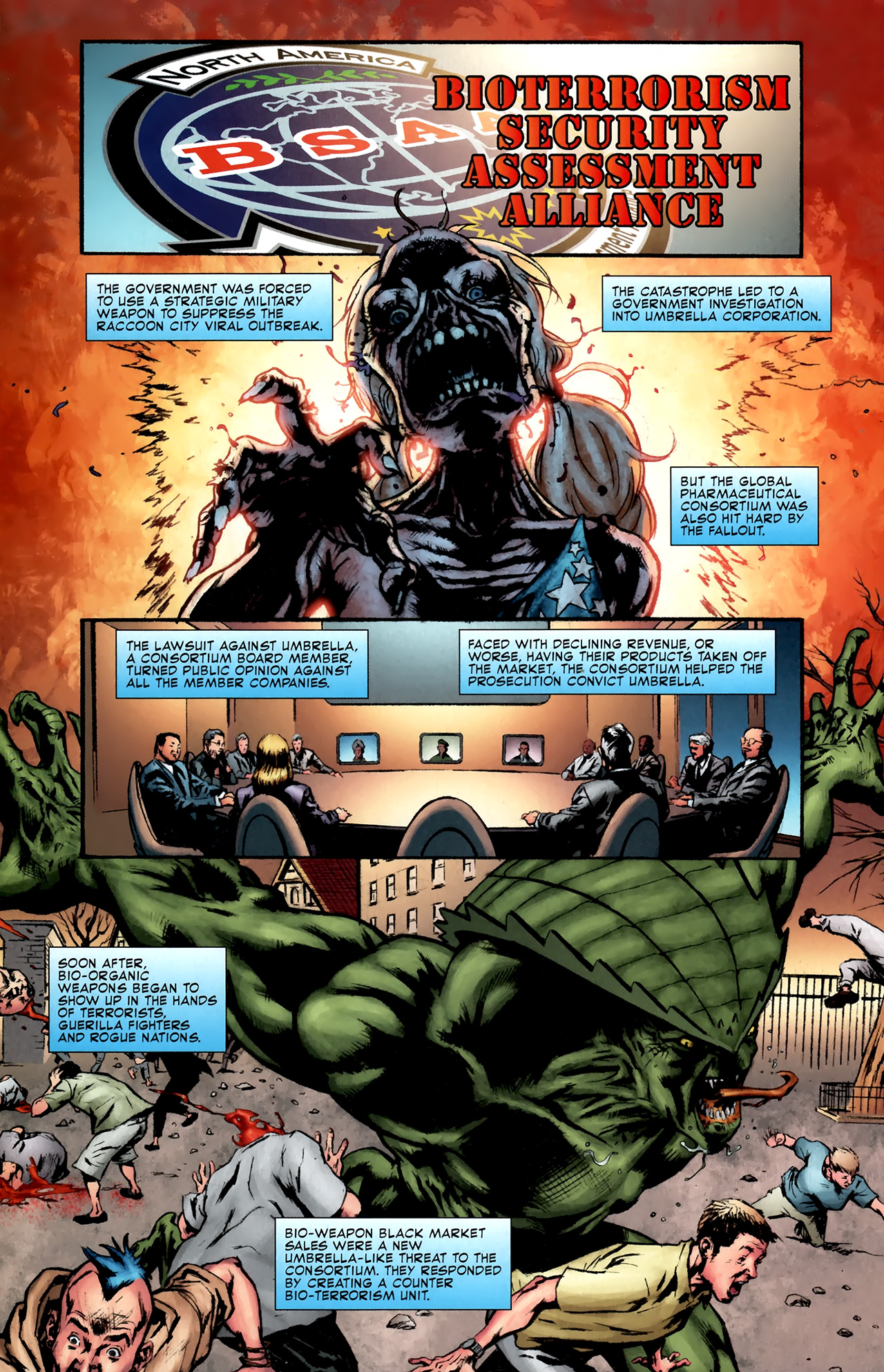 Read online Resident Evil (2009) comic -  Issue #5 - 21