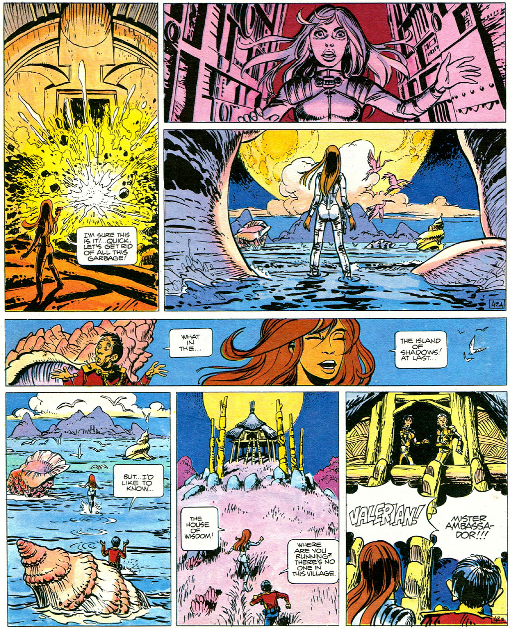 Read online Valerian and Laureline comic -  Issue #6 - 44