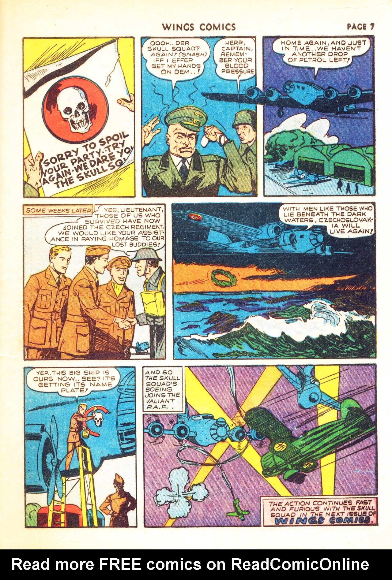 Read online Wings Comics comic -  Issue #8 - 9