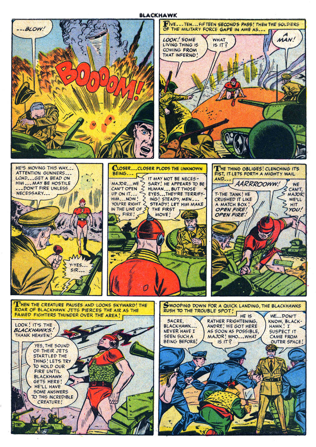 Read online Blackhawk (1957) comic -  Issue #88 - 5