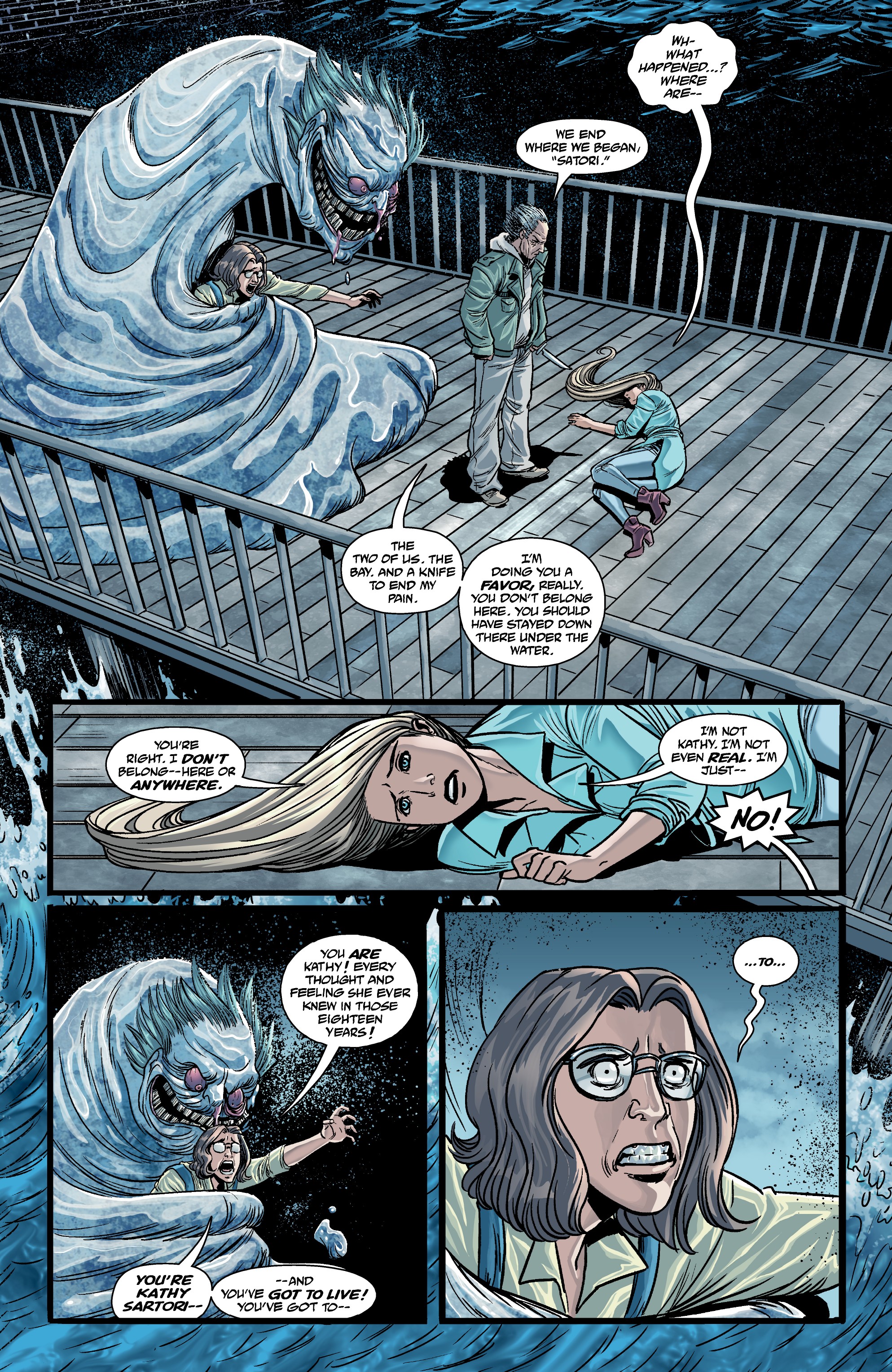 Read online The Girl In The Bay comic -  Issue #4 - 22