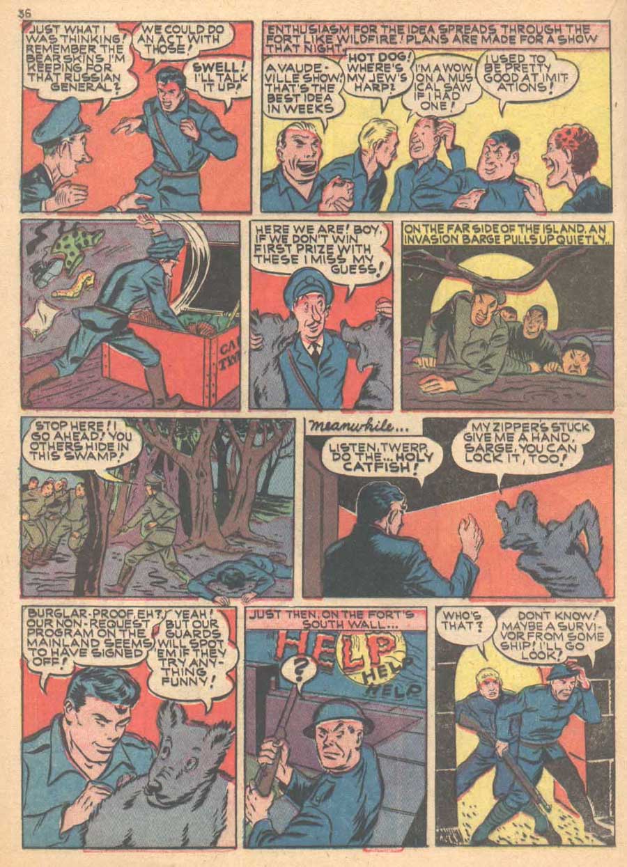 Read online Pep Comics comic -  Issue #27 - 30