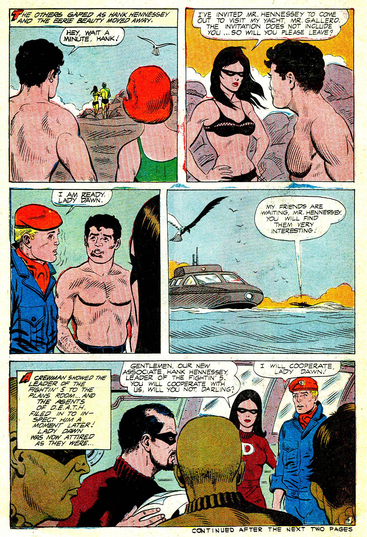 Read online The Fightin' 5 comic -  Issue #40 - 5