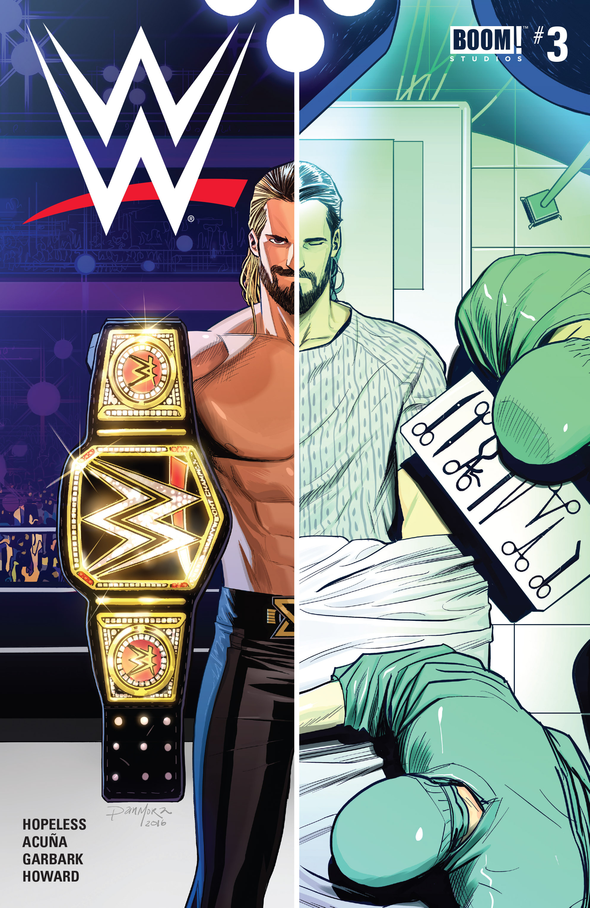 Read online WWE comic -  Issue #3 - 1