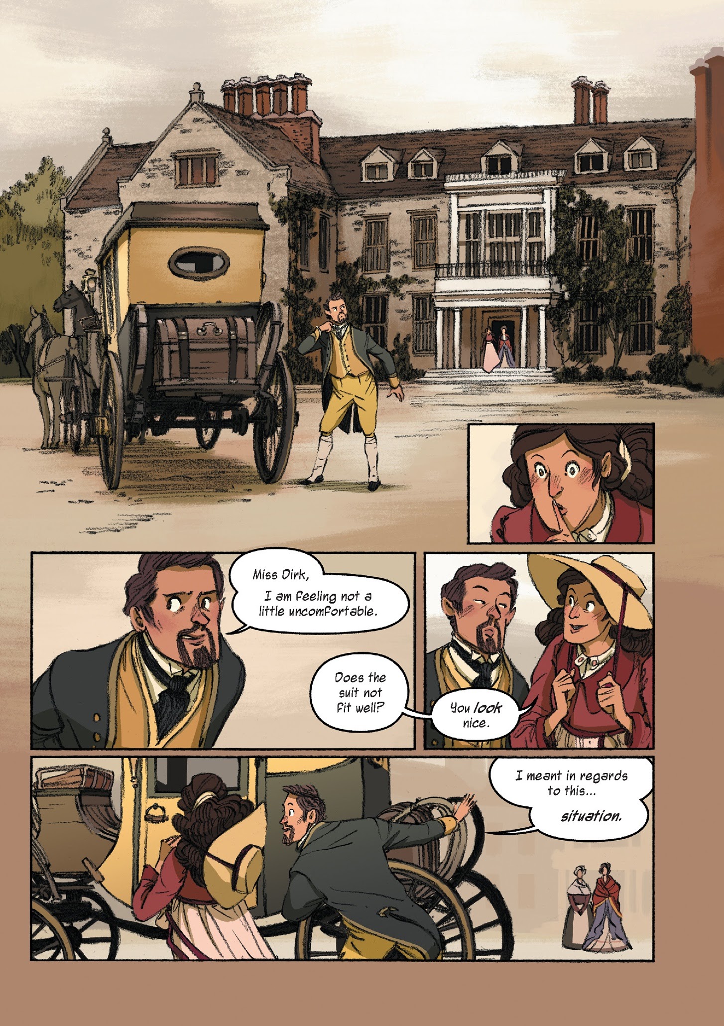 Read online Delilah Dirk and the King's Shilling comic -  Issue # TPB (Part 2) - 13