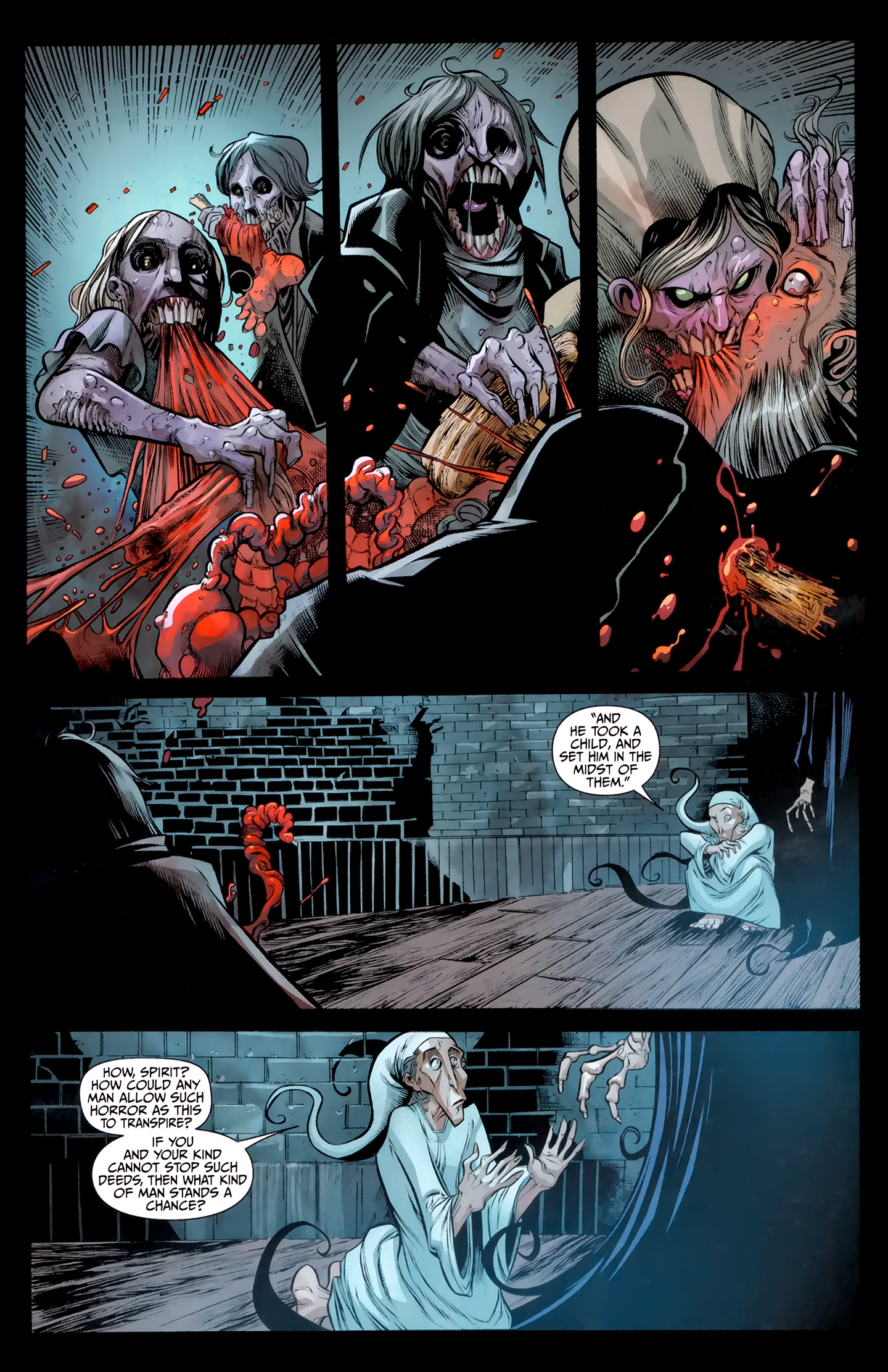 Read online Zombies Christmas Carol comic -  Issue #4 - 13