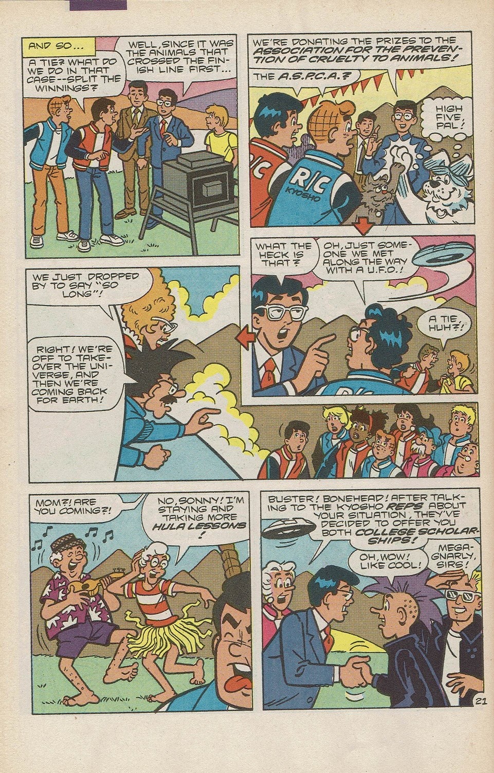 Read online Archie's R/C Racers comic -  Issue #10 - 32