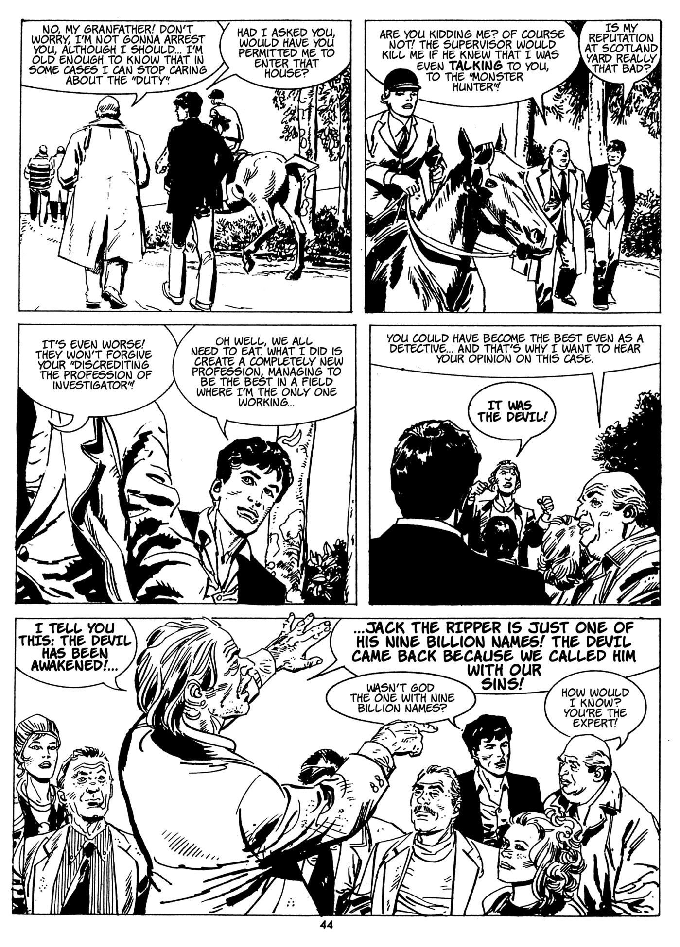 Read online Dylan Dog (1986) comic -  Issue #2 - 44