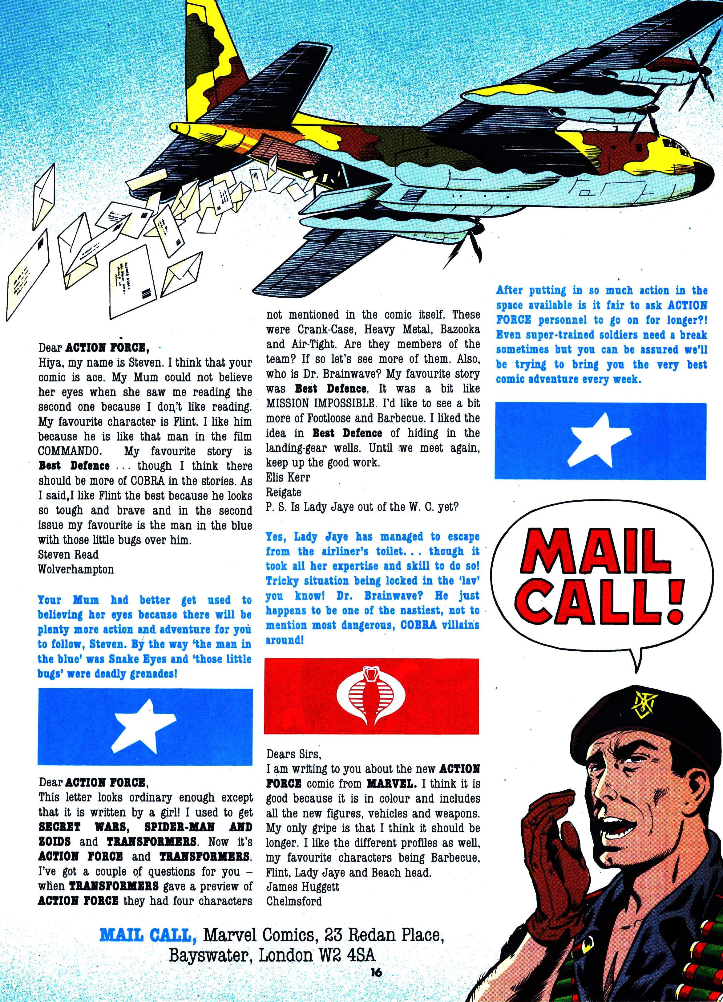 Read online Action Force comic -  Issue #10 - 15