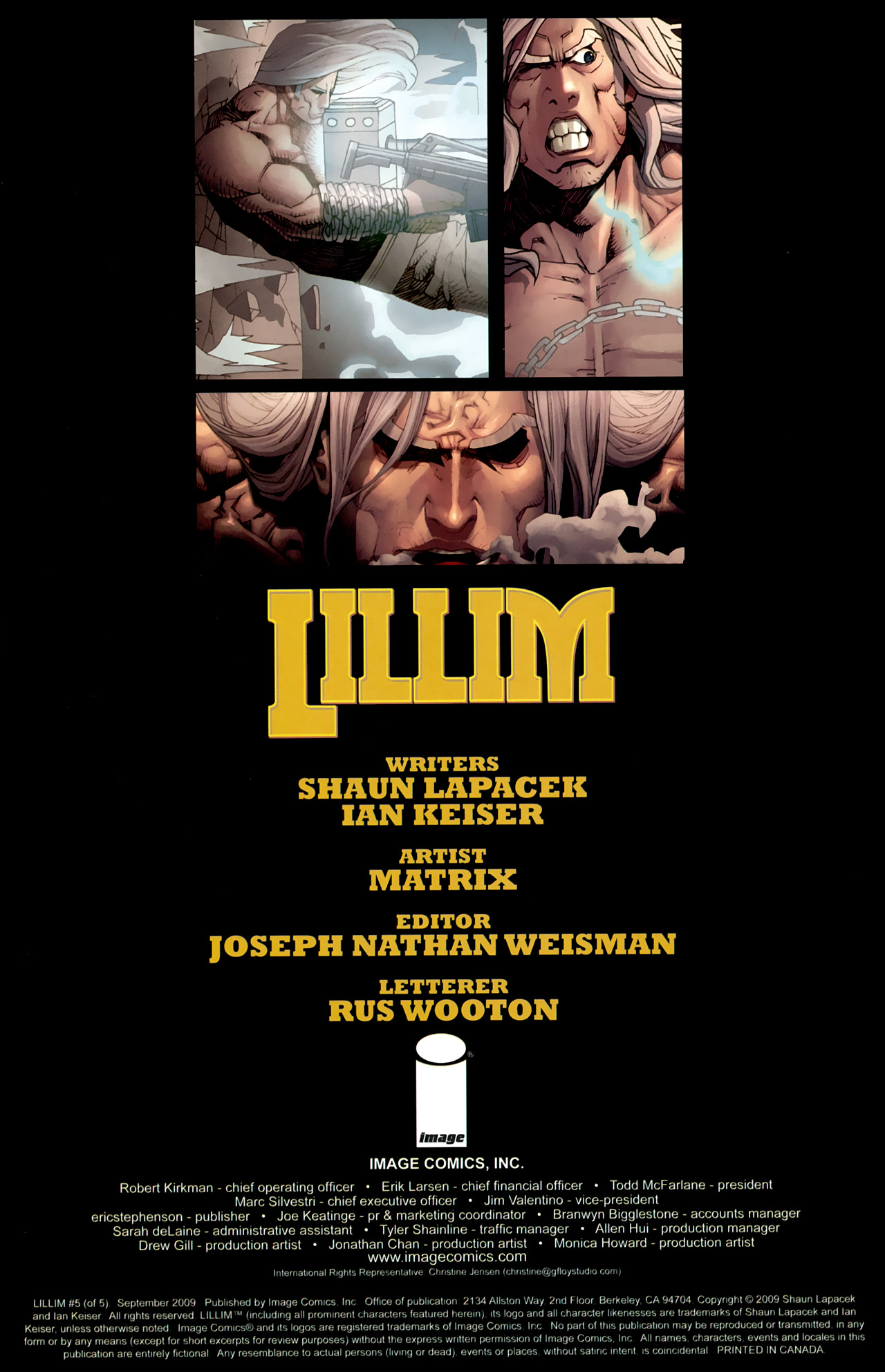 Read online Lillim comic -  Issue #5 - 2