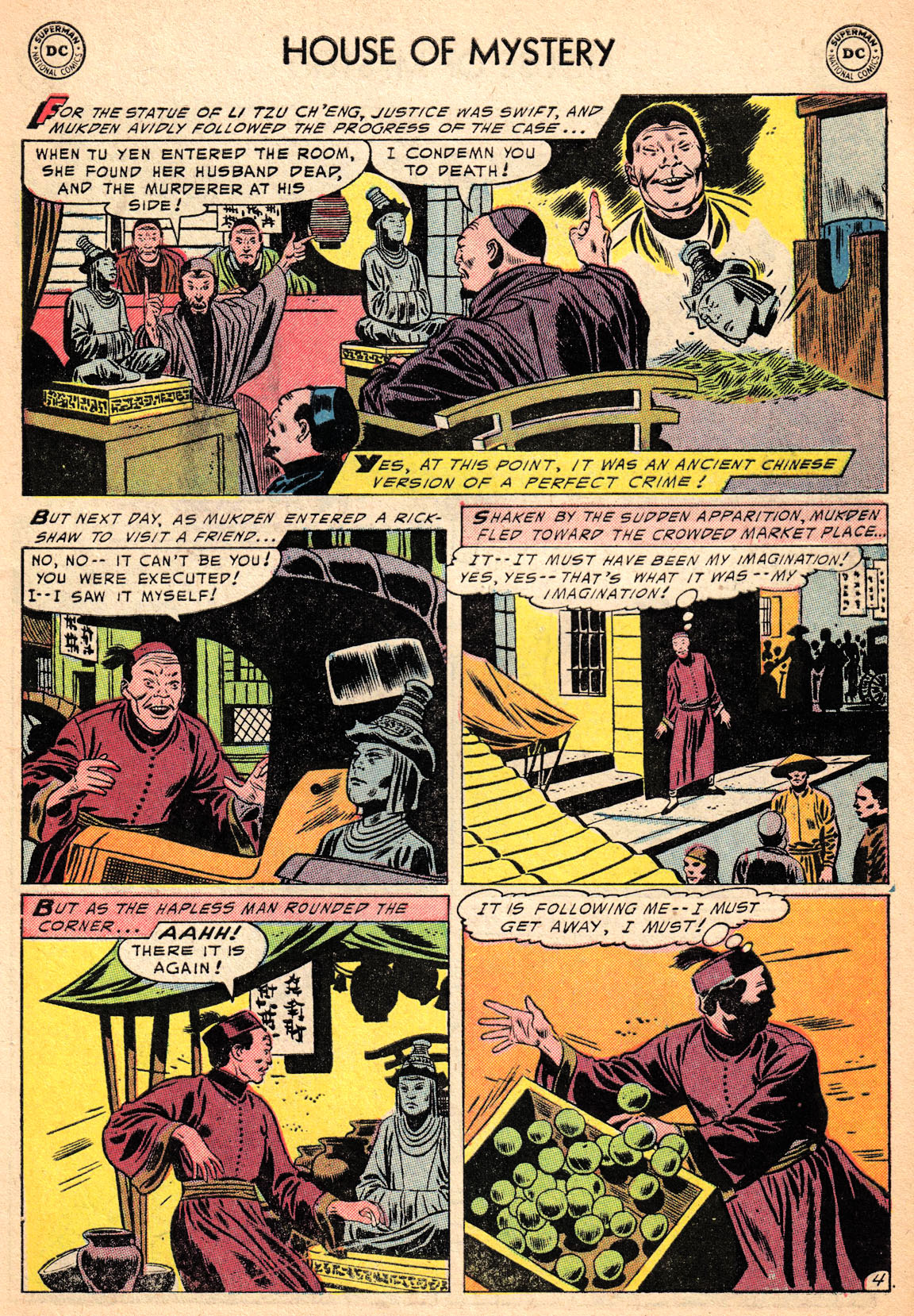 Read online House of Mystery (1951) comic -  Issue #30 - 31