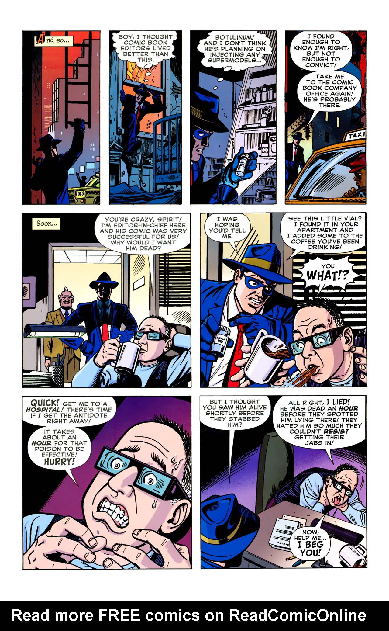 Read online The Spirit (2007) comic -  Issue #19 - 22