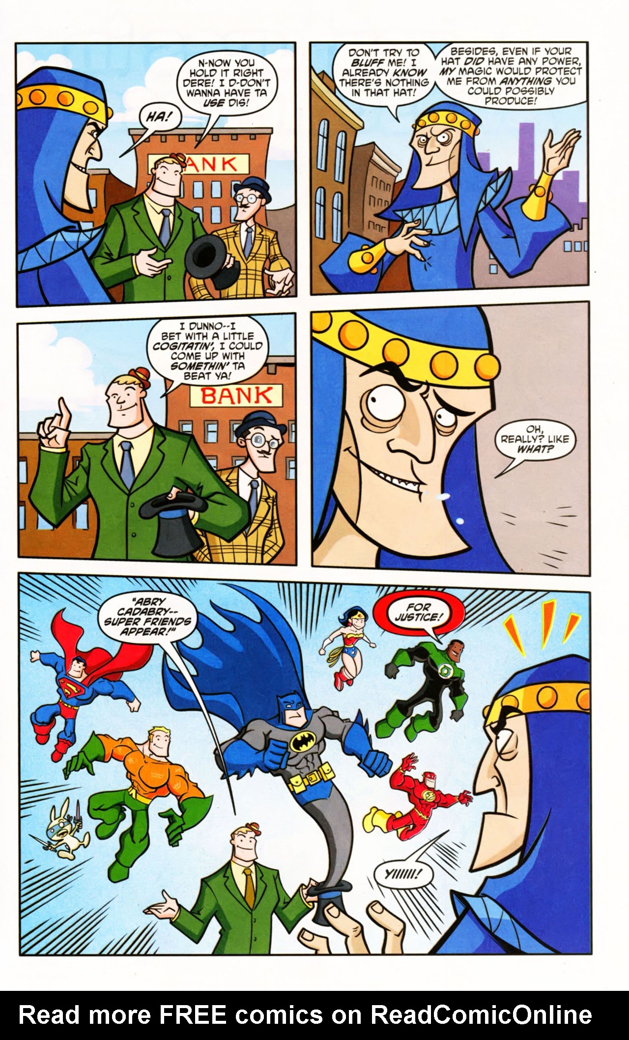 Read online Super Friends comic -  Issue #26 - 27
