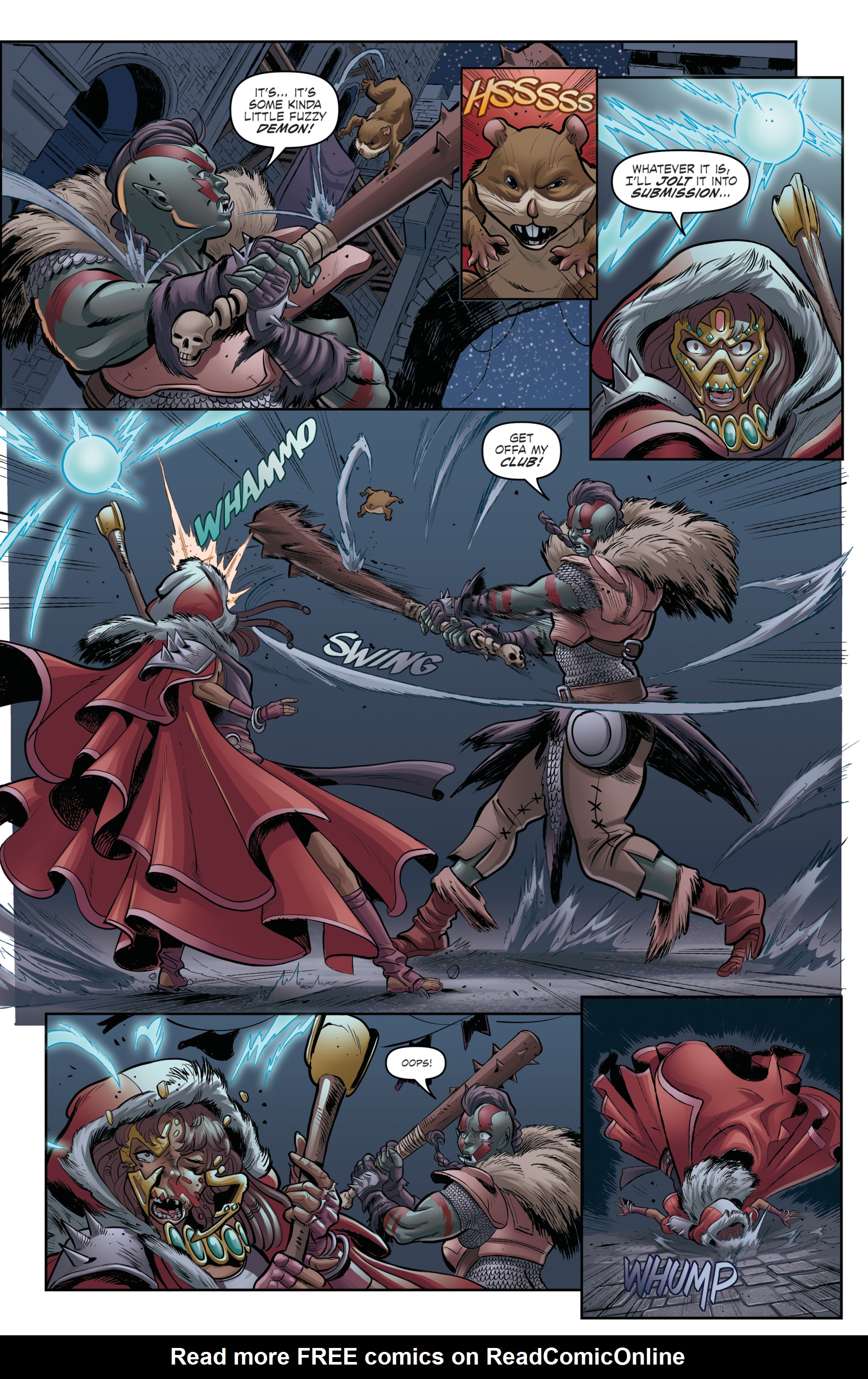 Read online Dungeons & Dragons: Evil At Baldur's Gate comic -  Issue # _TPB - 105