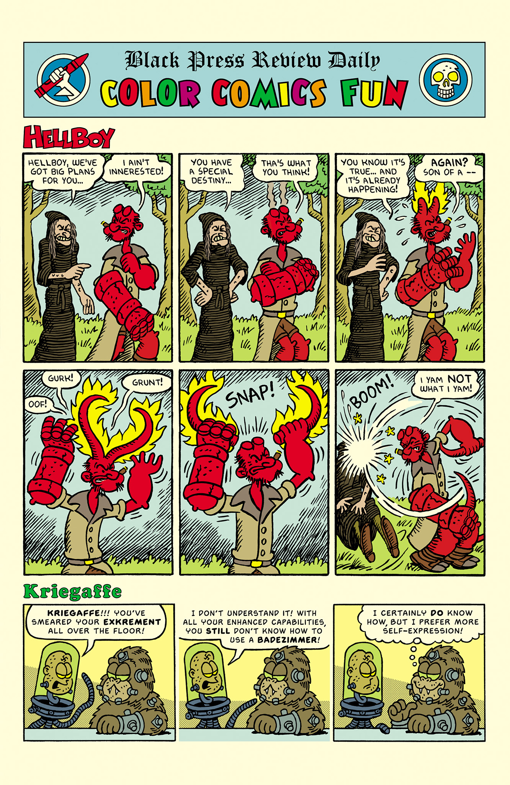 Read online Hellboy 20th Anniversary Sampler comic -  Issue # Full - 11