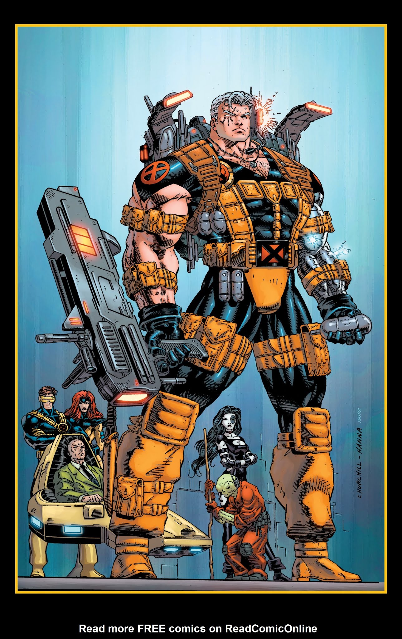 Read online Cable & X-Force: Onslaught Rising comic -  Issue # TPB - 77