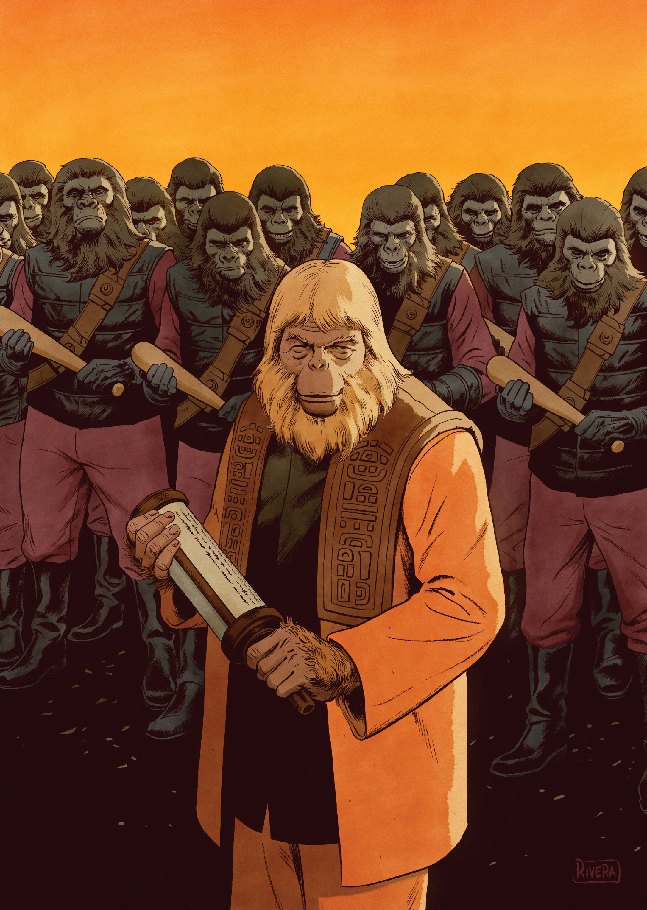 Read online Planet of the Apes Artist Tribute comic -  Issue # TPB - 83