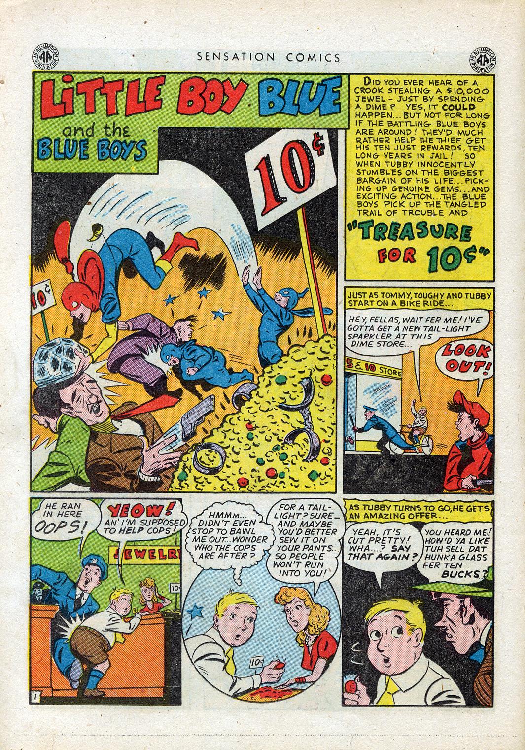 Read online Sensation (Mystery) Comics comic -  Issue #38 - 20