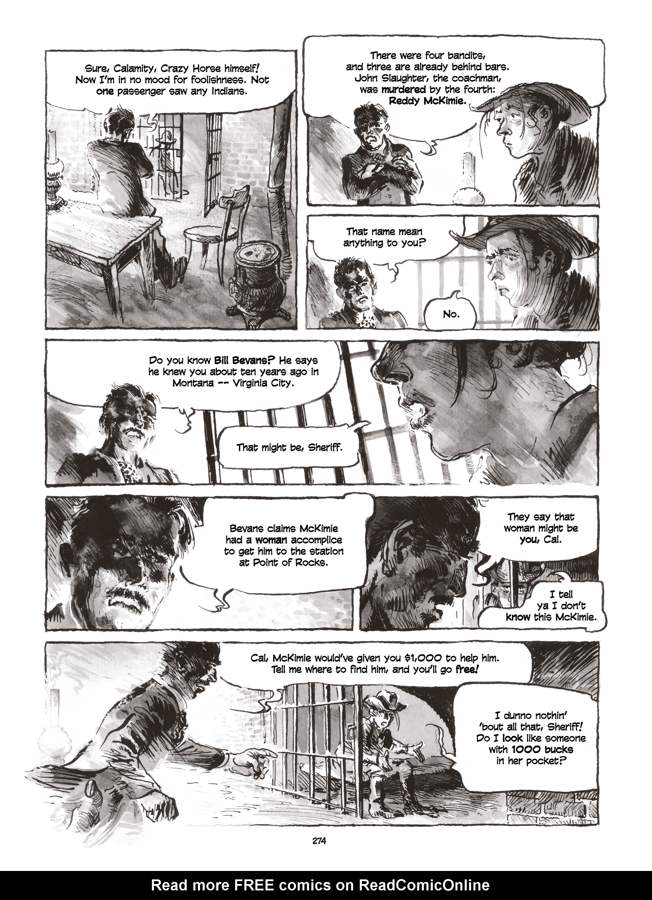 Read online Calamity Jane: The Calamitous Life of Martha Jane Cannary comic -  Issue # TPB (Part 3) - 71
