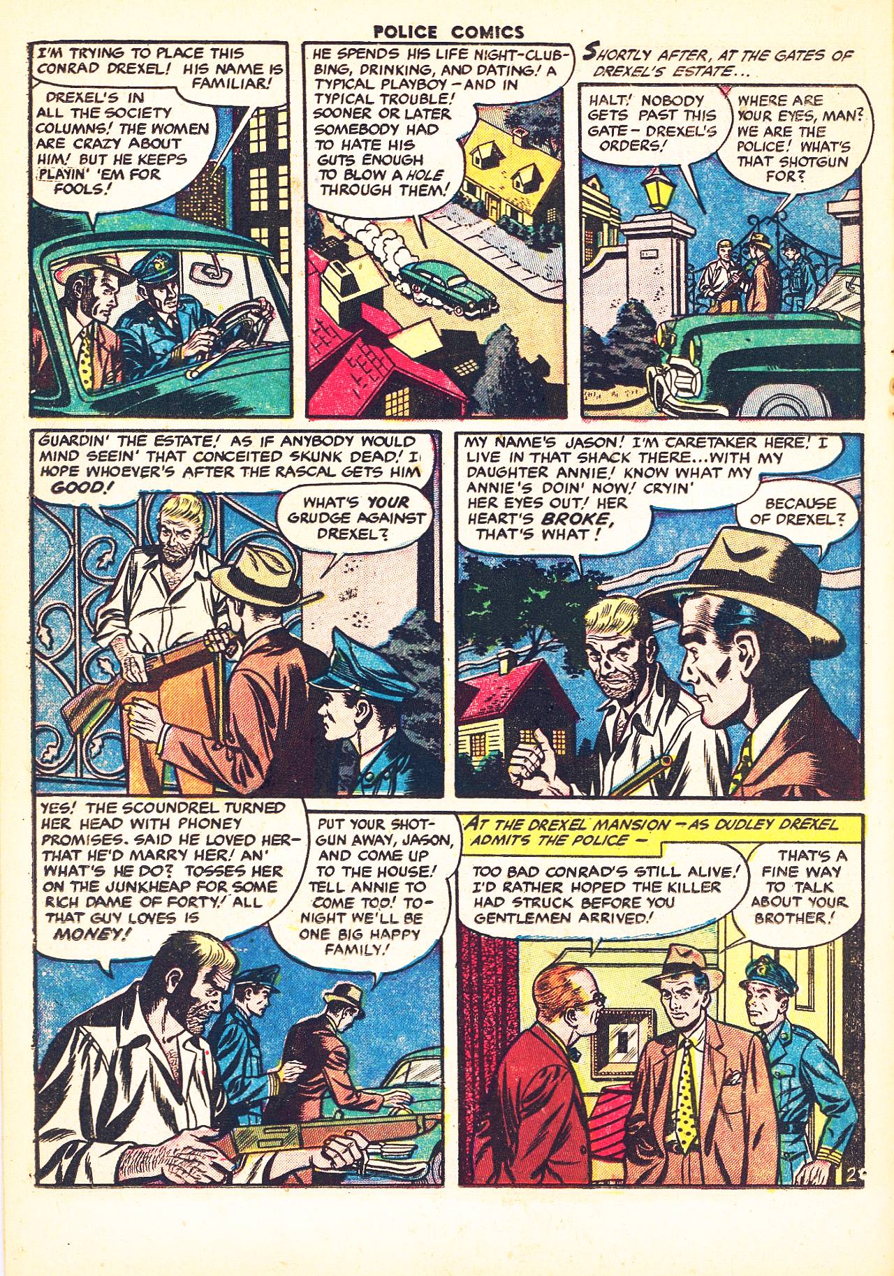 Read online Police Comics comic -  Issue #124 - 14
