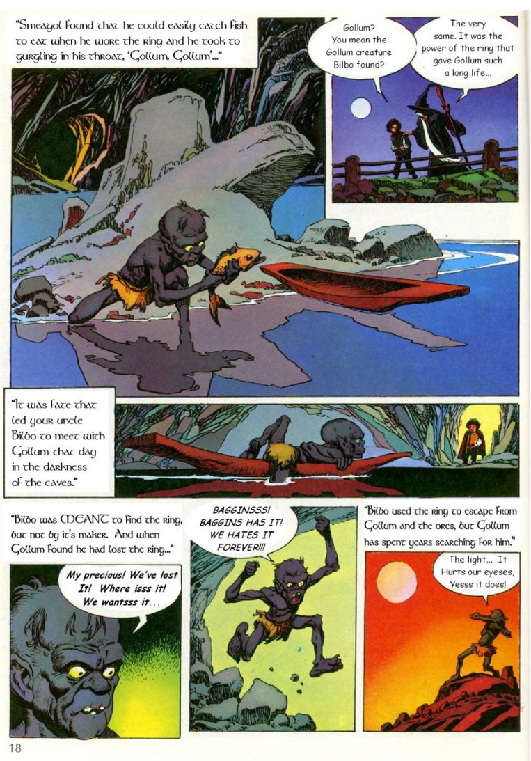 Read online El Señor de los Anillos comic -  Issue #1 - 13