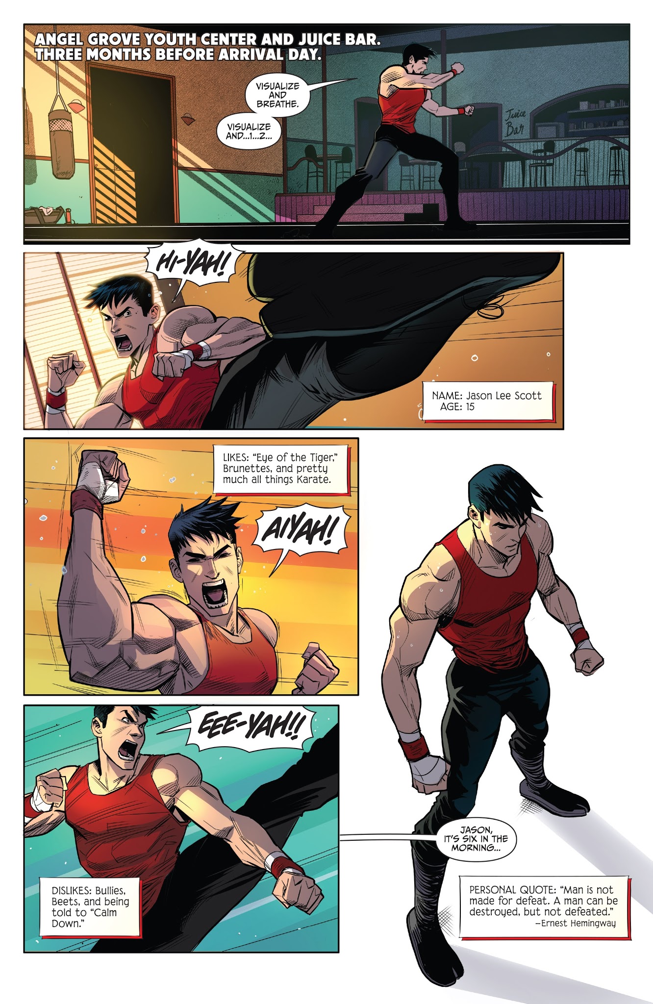 Read online Saban's Go Go Power Rangers comic -  Issue #1 - 6