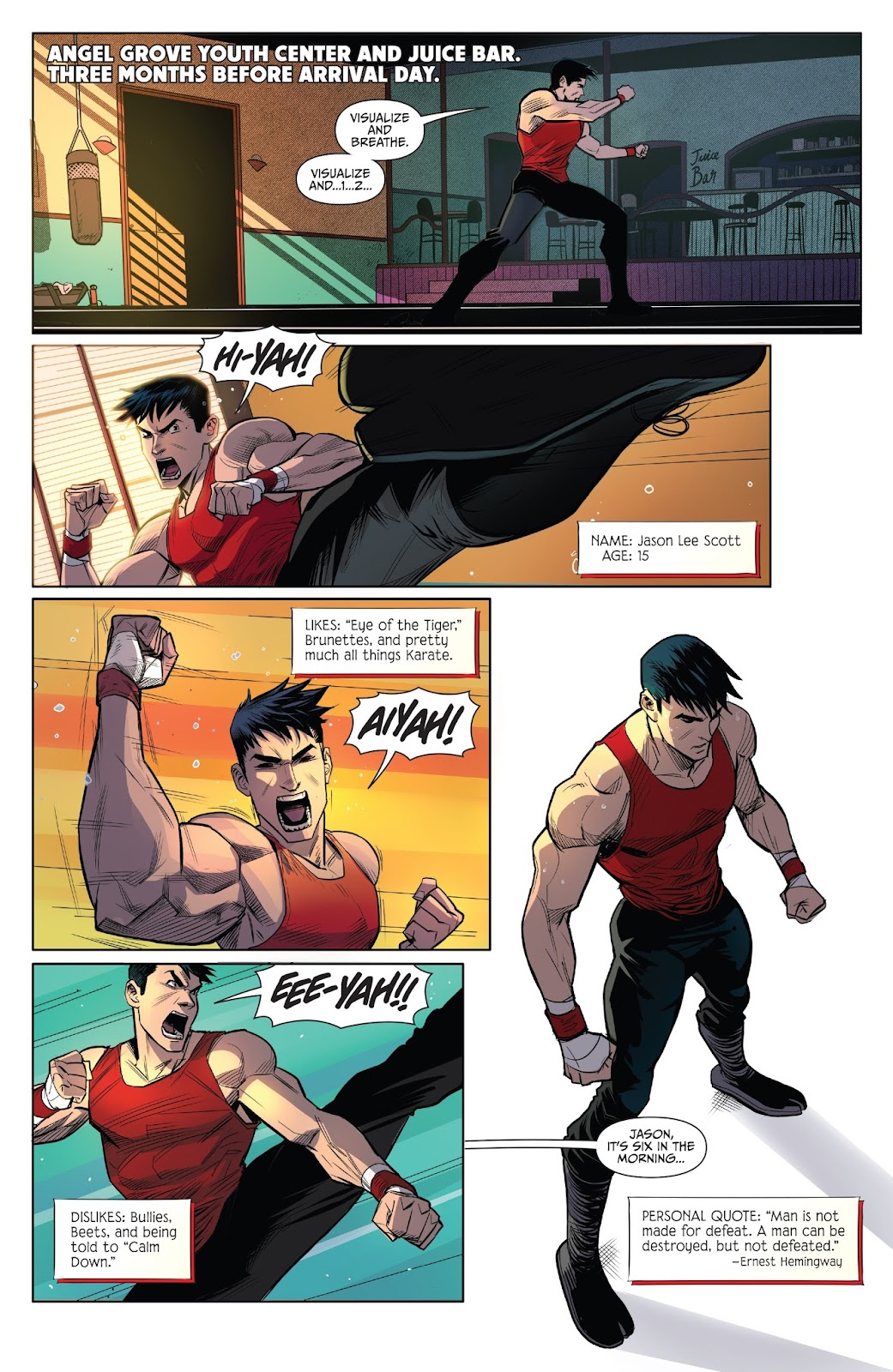 Saban's Go Go Power Rangers issue 1 - Page 6