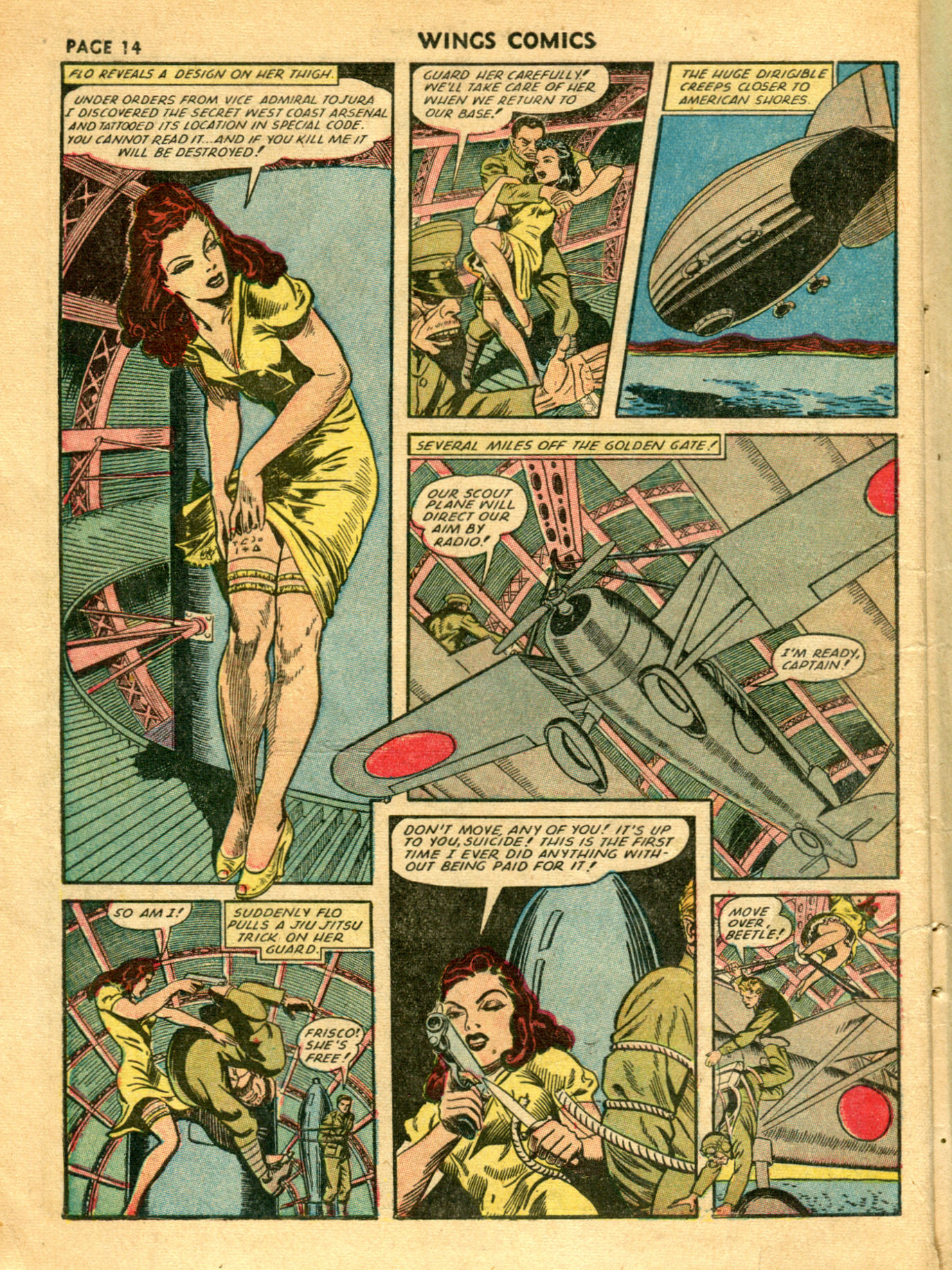 Read online Wings Comics comic -  Issue #25 - 16