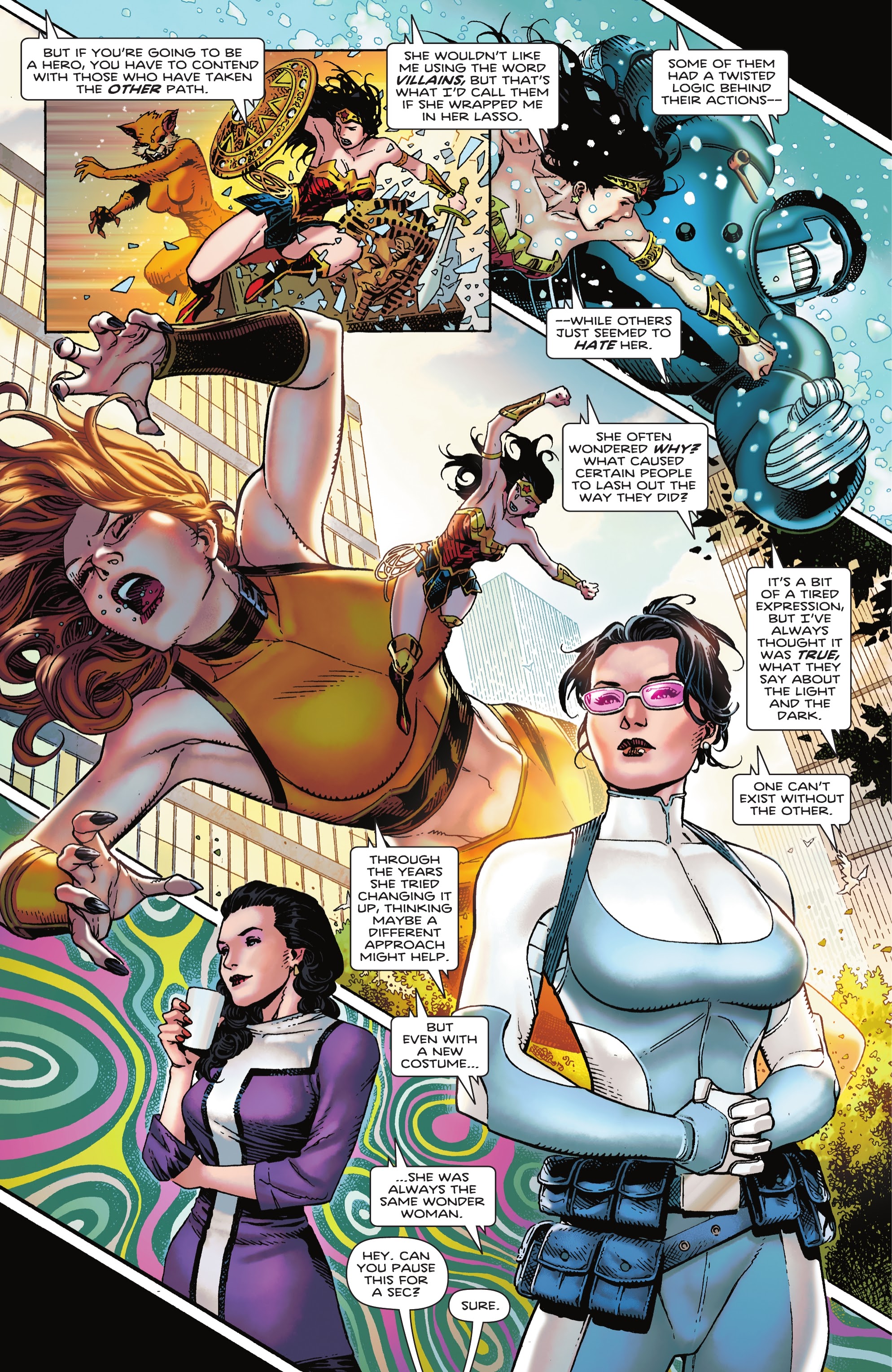 Read online Wonder Woman 80th Anniversary 100-Page Super Spectacular comic -  Issue # TPB - 10