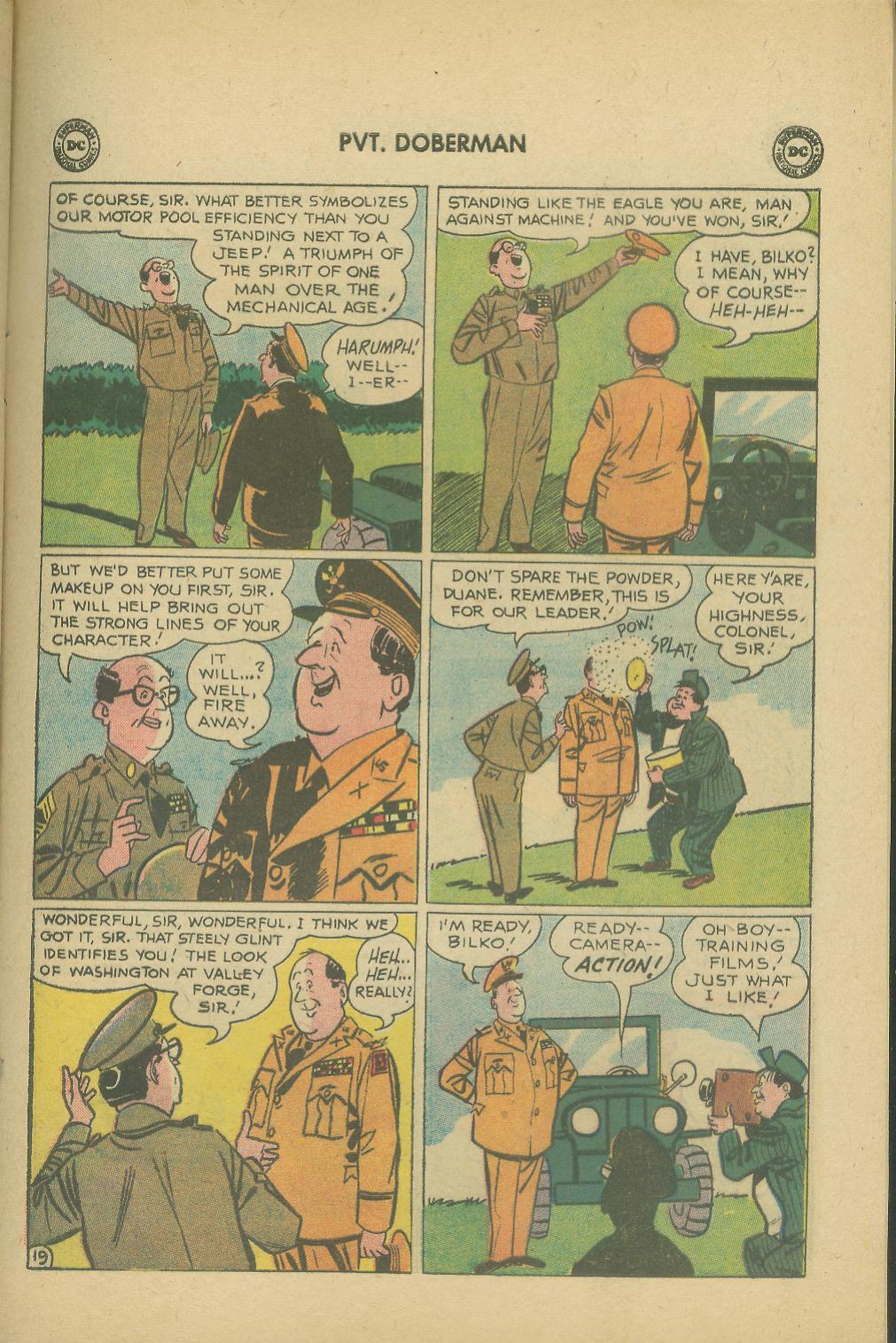 Read online Sgt. Bilko's Pvt. Doberman comic -  Issue #7 - 25