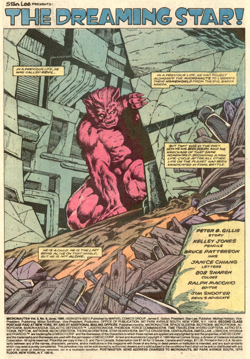 Read online Micronauts: The New Voyages comic -  Issue #9 - 2