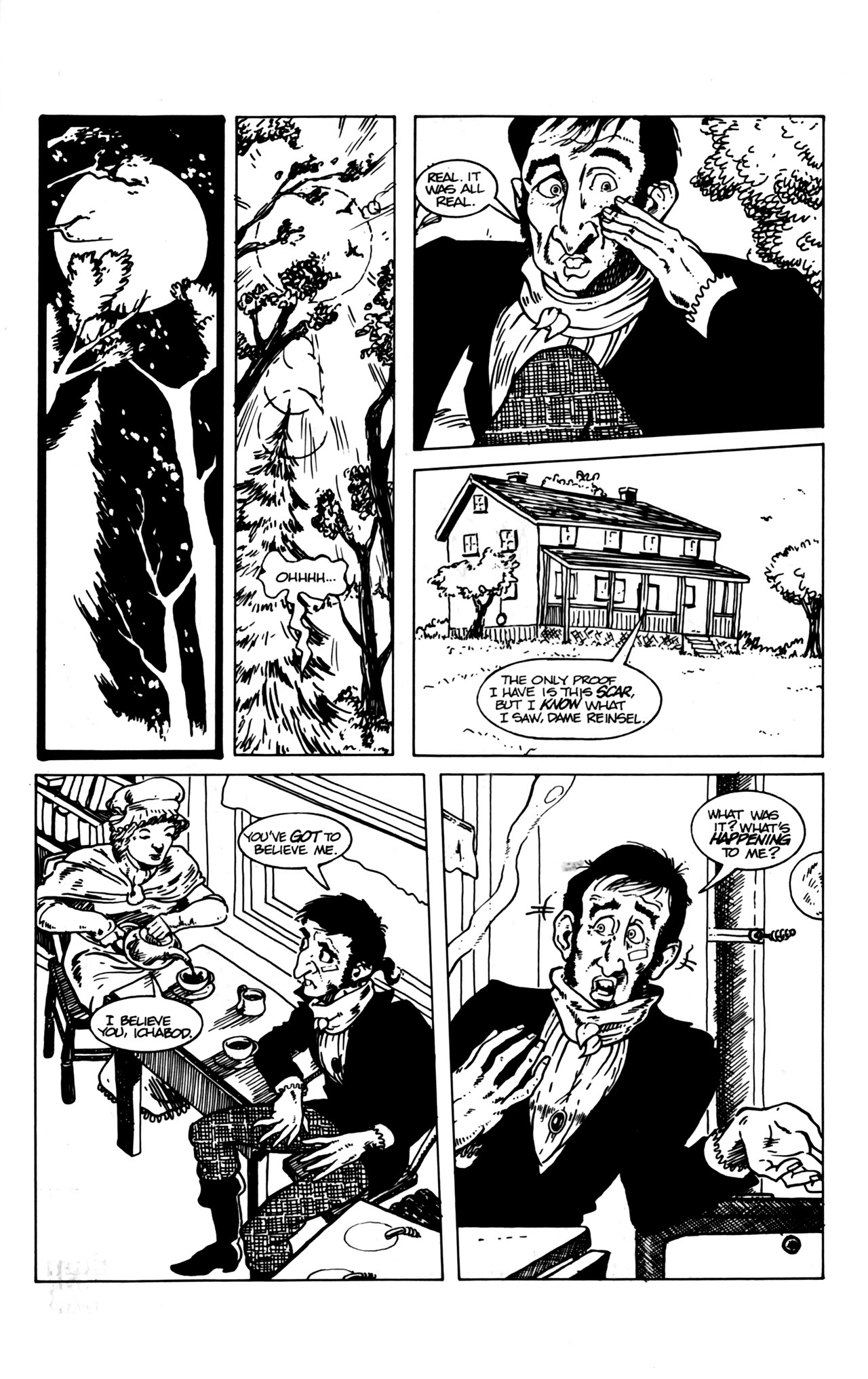 Read online Headless Horseman comic -  Issue #1 - 23