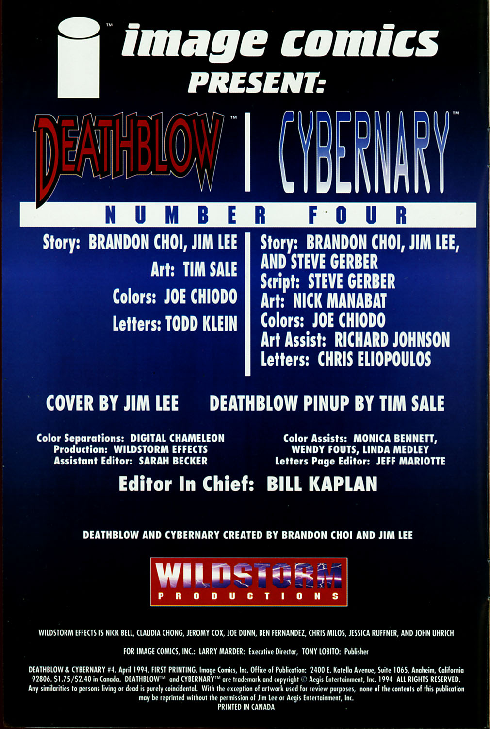 Read online Deathblow comic -  Issue #4 - 2