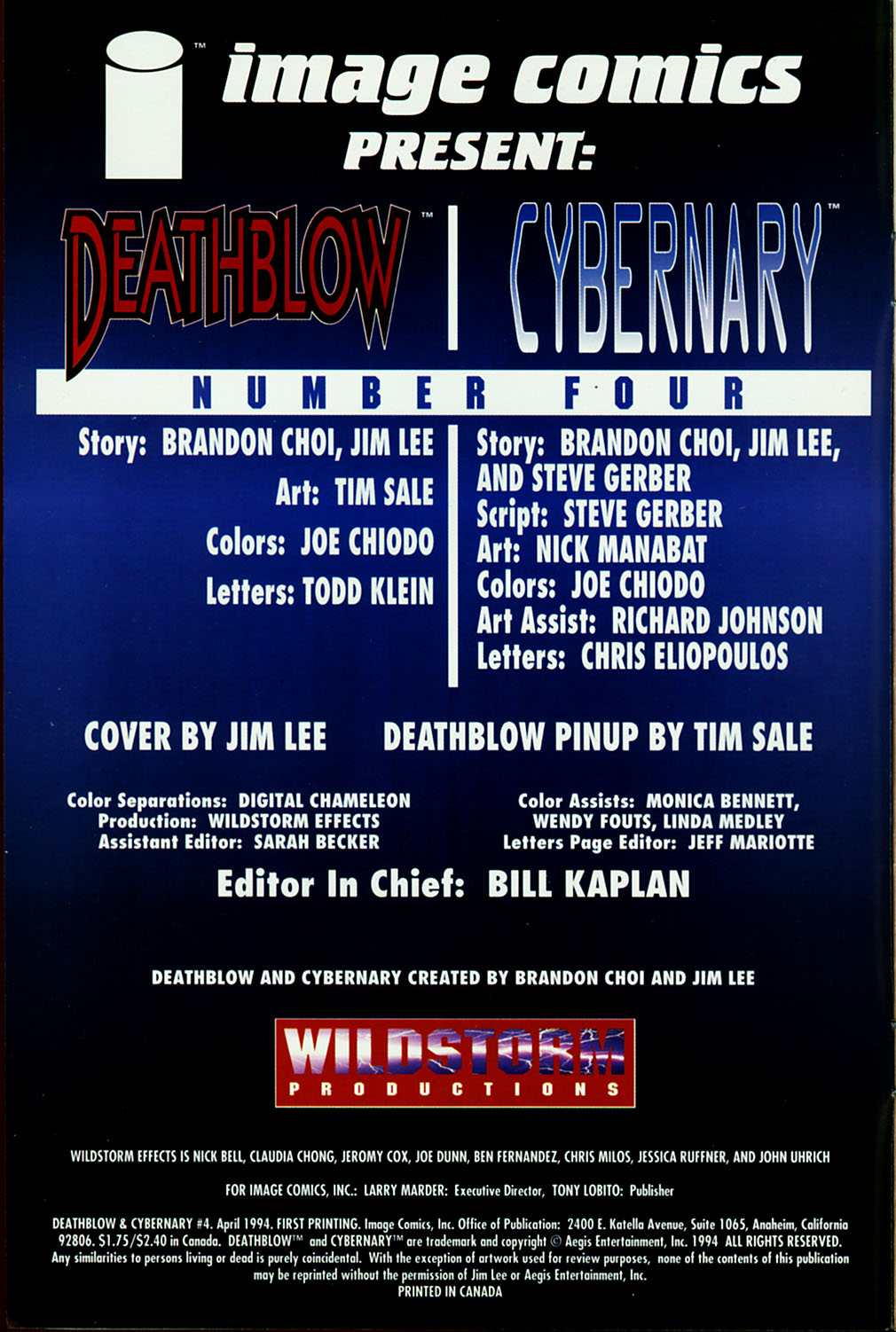 Read online Deathblow comic -  Issue #4 - 2