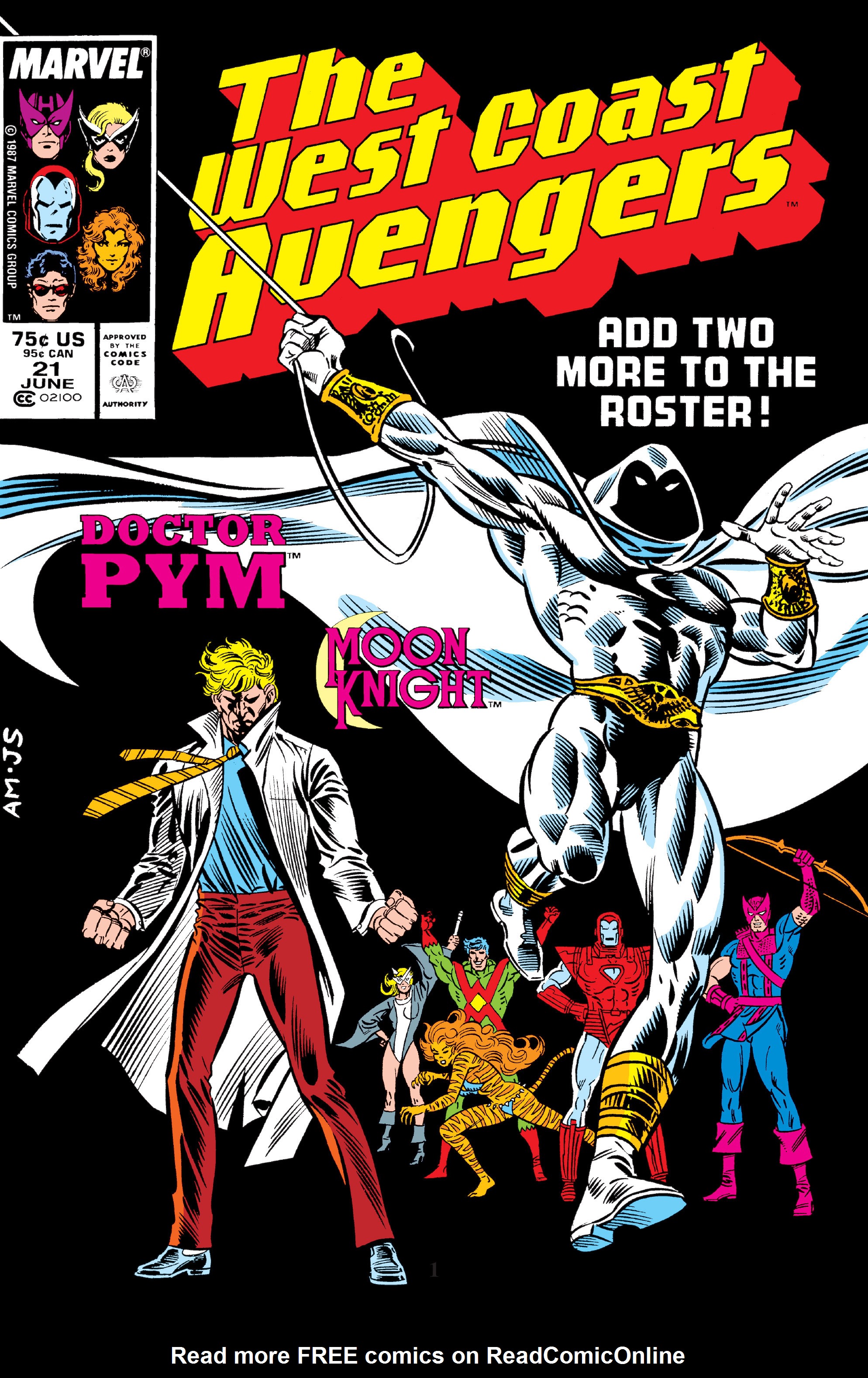 Read online West Coast Avengers (1985) comic -  Issue #21 - 1