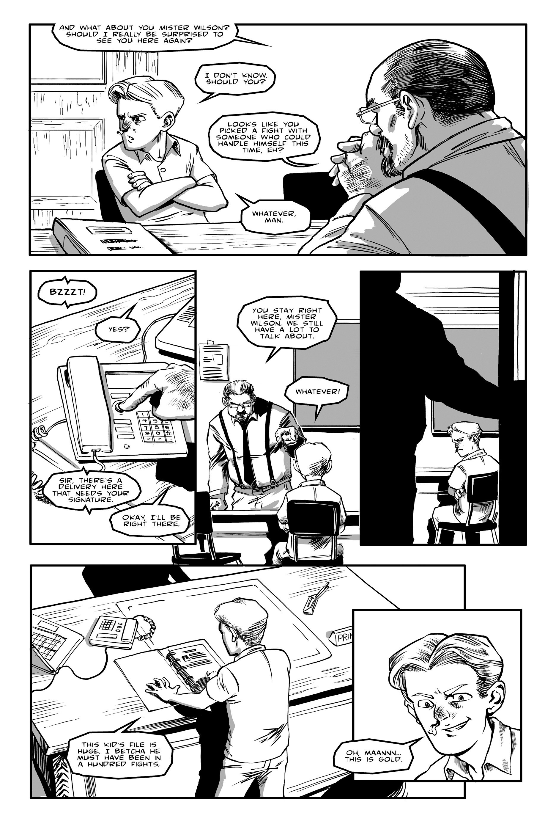 Read online Raygun comic -  Issue #1 - 15