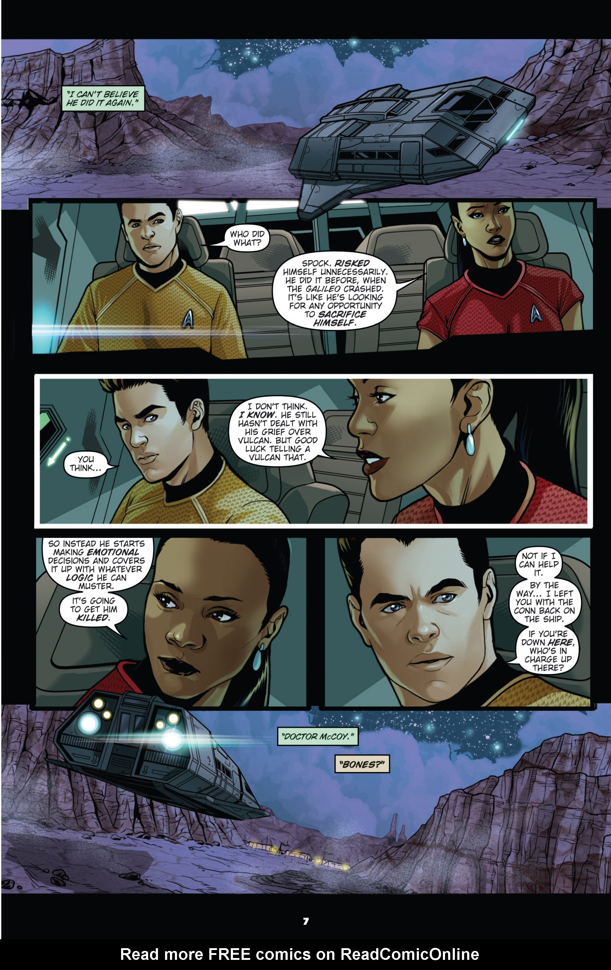 Read online Star Trek: Countdown To Darkness comic -  Issue #3 - 10