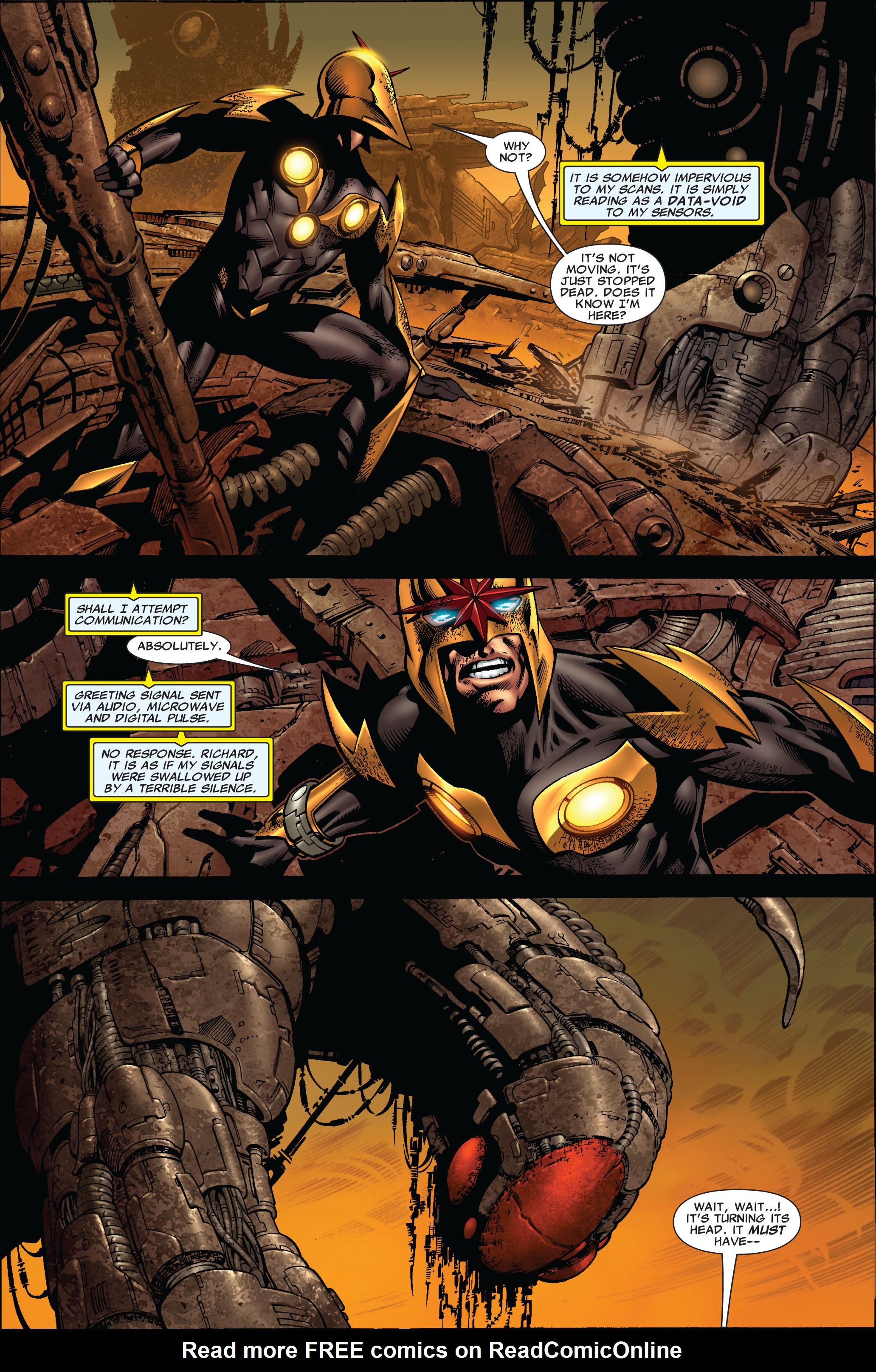 Read online Nova (2007) comic -  Issue #11 - 6