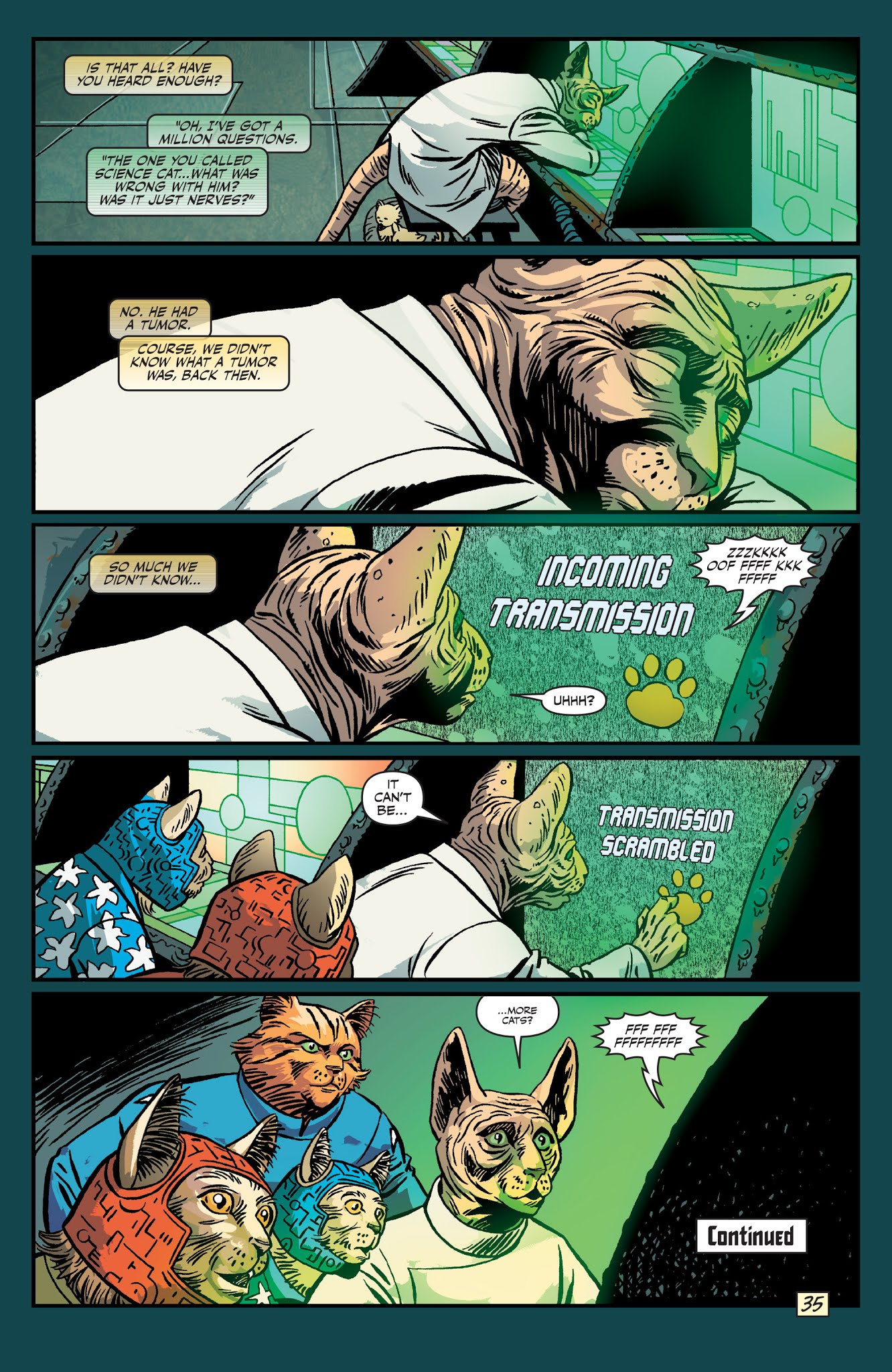 Read online Captain Ginger comic -  Issue #1 - 37