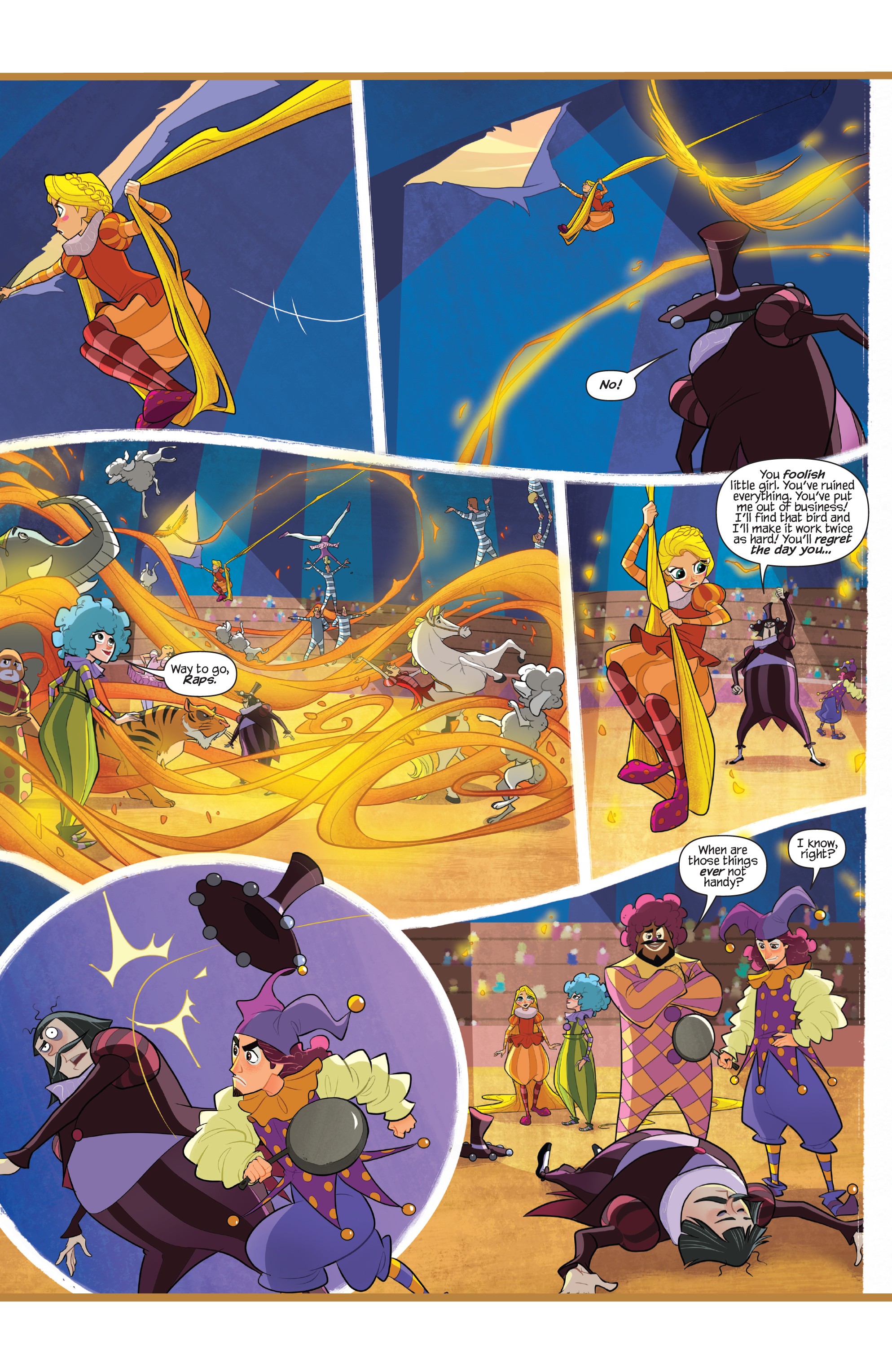 Read online Tangled: The Series: Hair and Now comic -  Issue #2 - 18