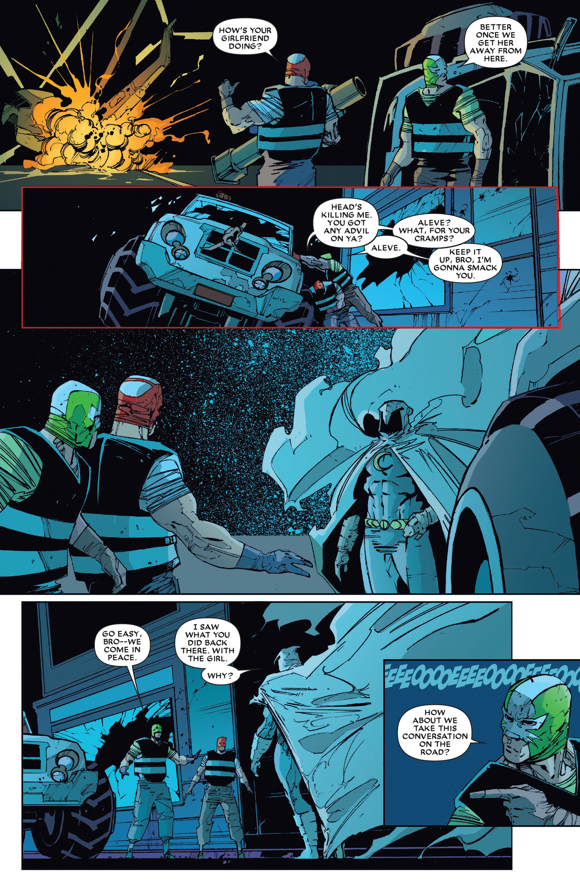 Read online Moon Knight by Huston, Benson & Hurwitz Omnibus comic -  Issue # TPB (Part 8) - 68