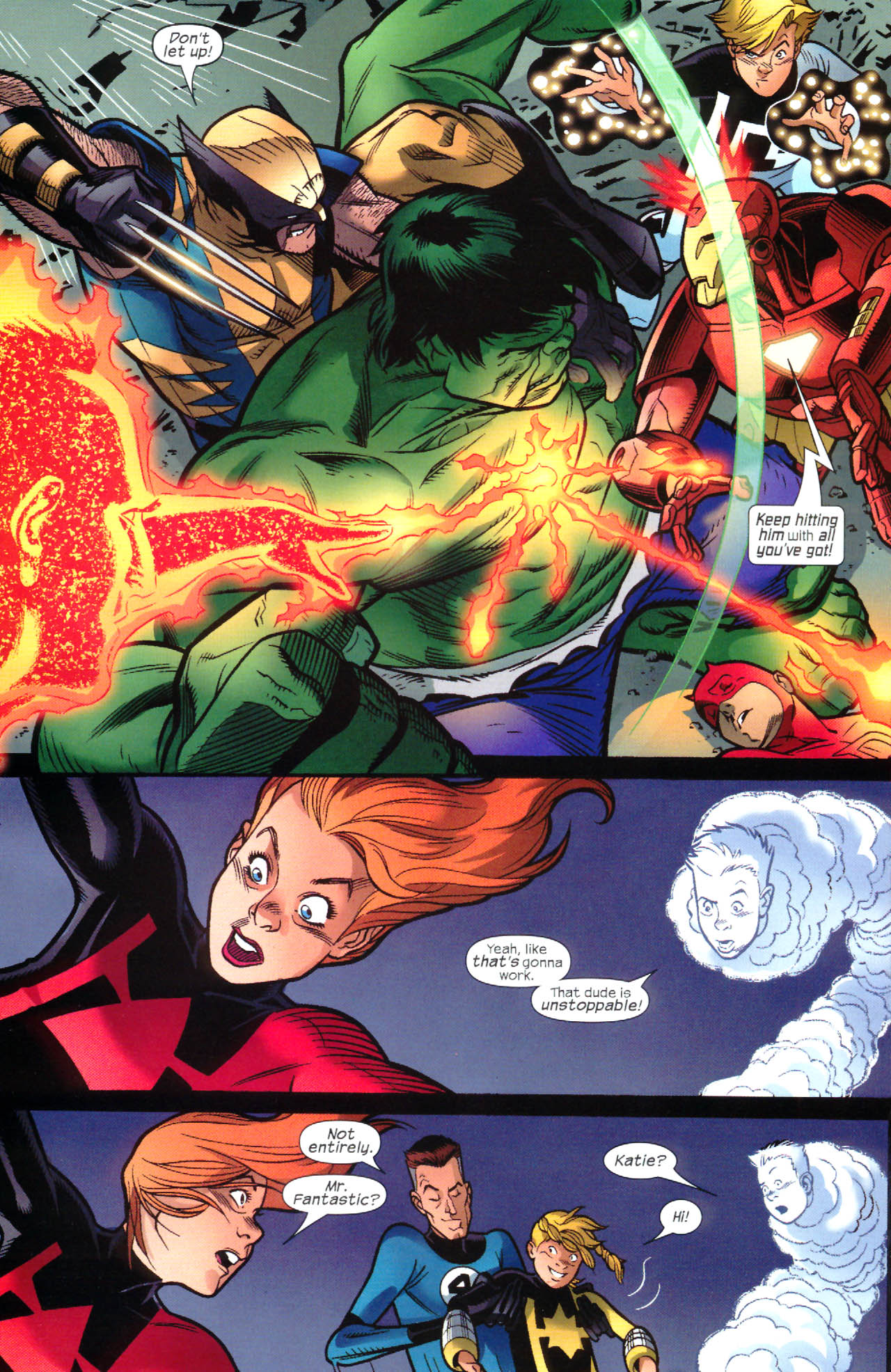 Read online Hulk and Power Pack comic -  Issue #4 - 13