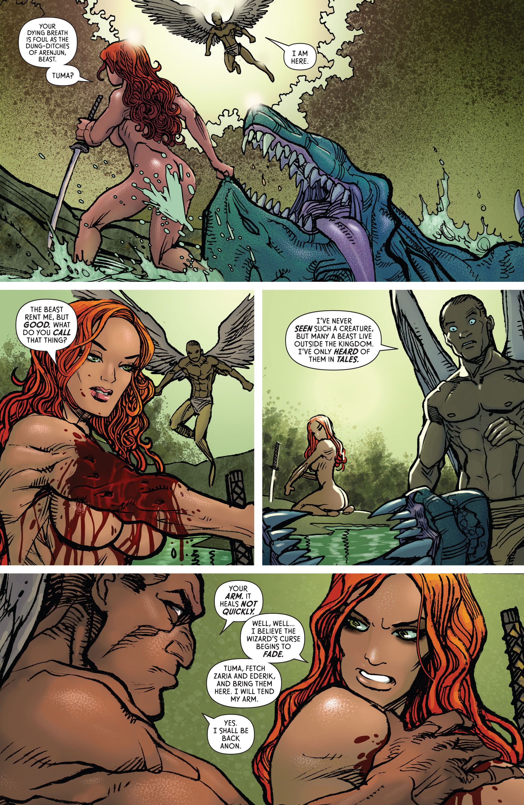 Read online The Invincible Red Sonja comic -  Issue #7 - 21