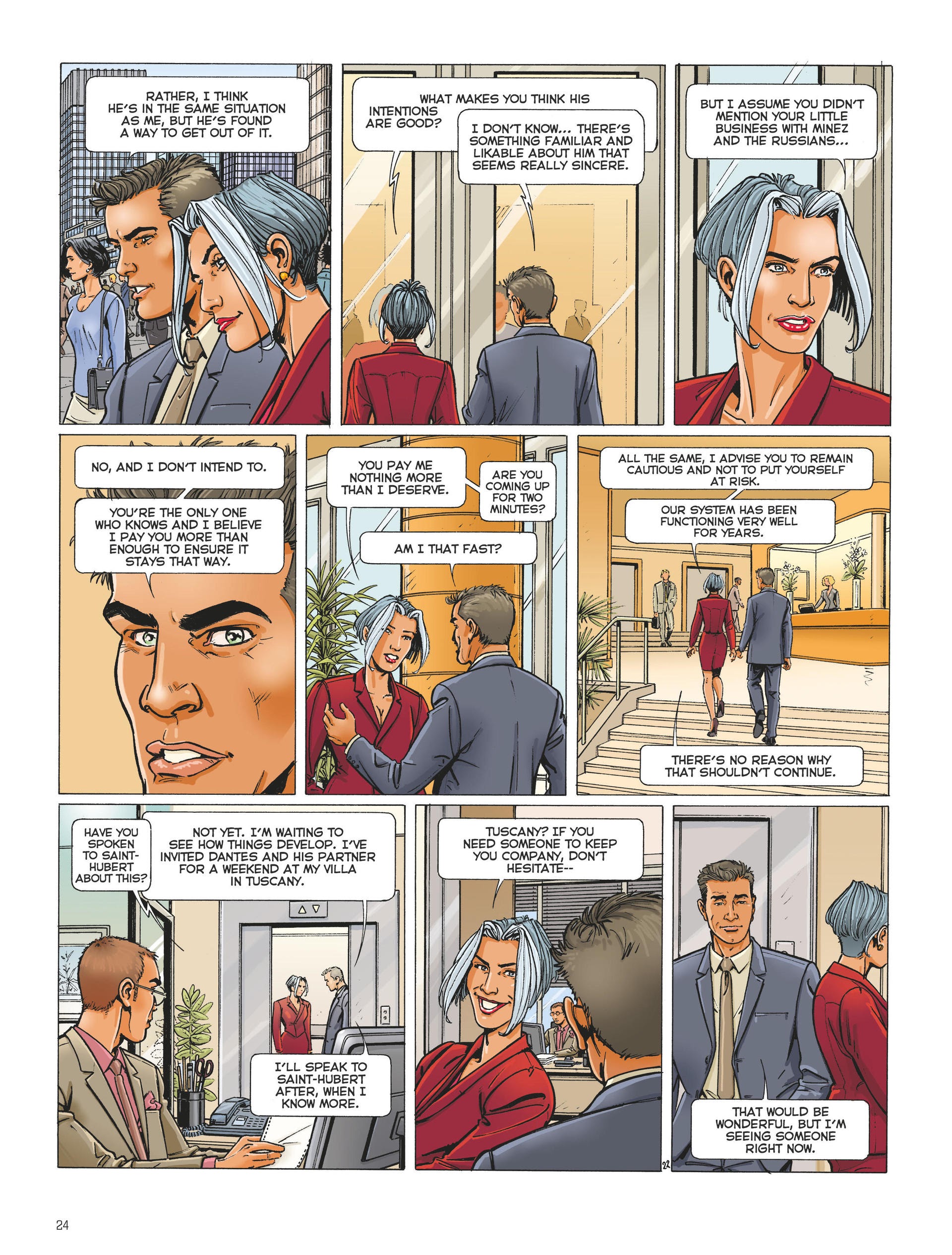 Read online Dantes comic -  Issue #3 - 25