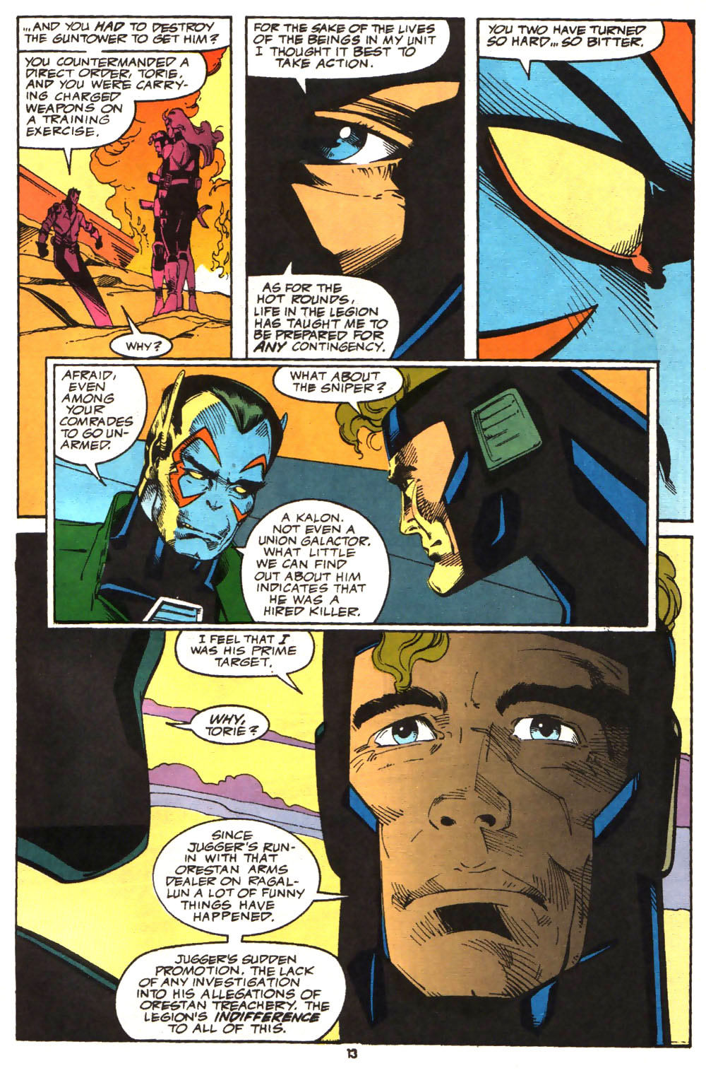 Read online Alien Legion (1987) comic -  Issue #7 - 15