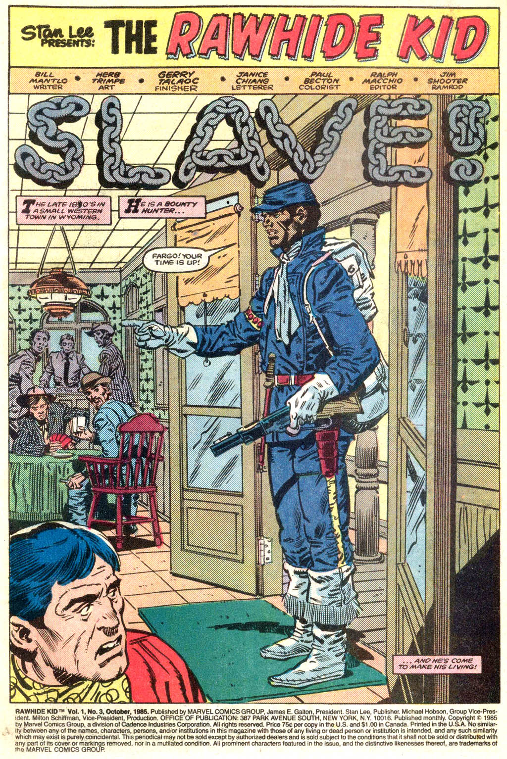 Read online Rawhide Kid (1985) comic -  Issue #3 - 2