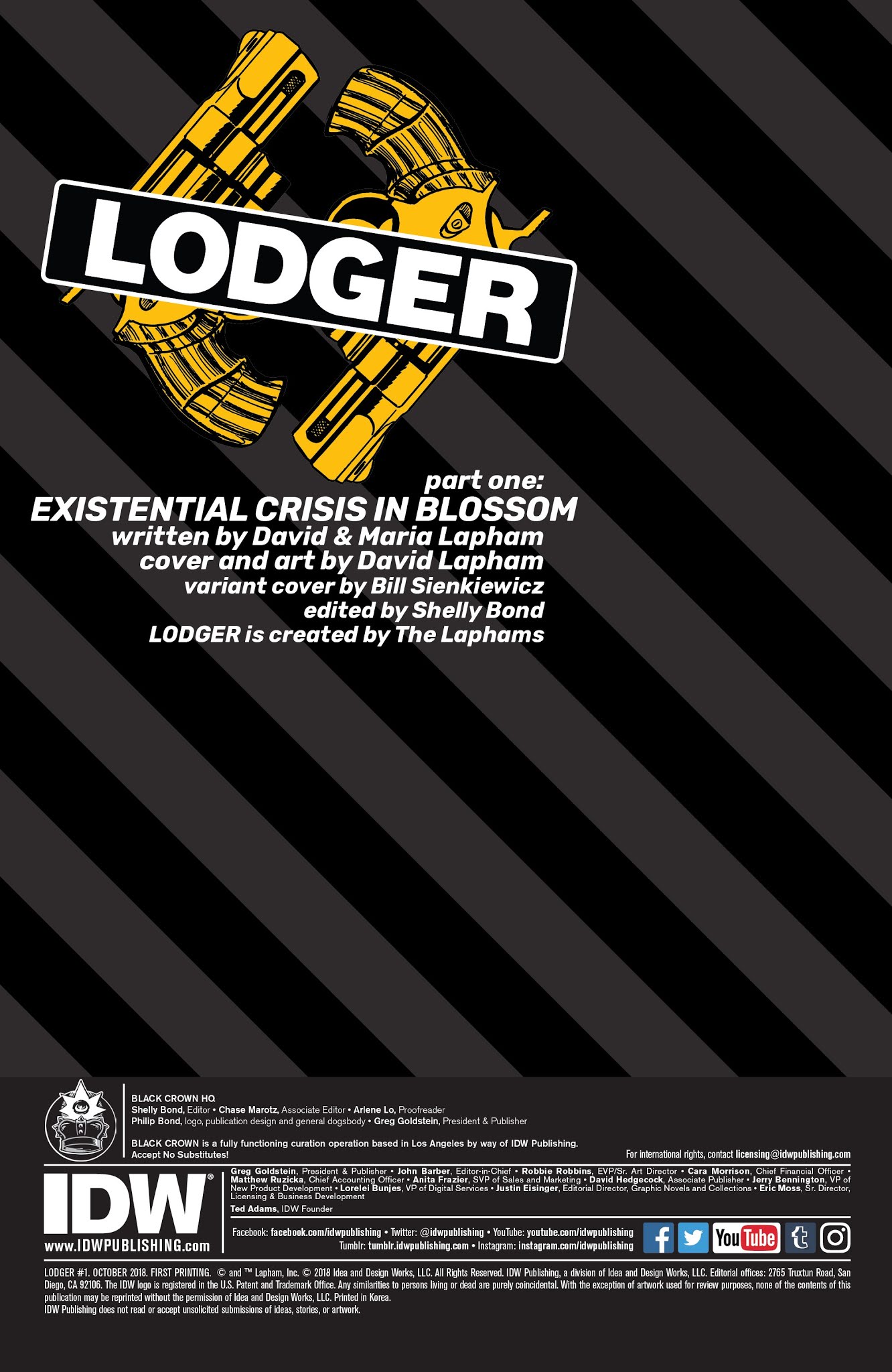 Read online Lodger comic -  Issue #1 - 2
