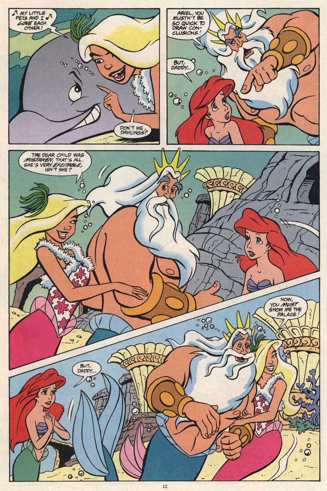 Read online Disney's The Little Mermaid comic -  Issue #11 - 13