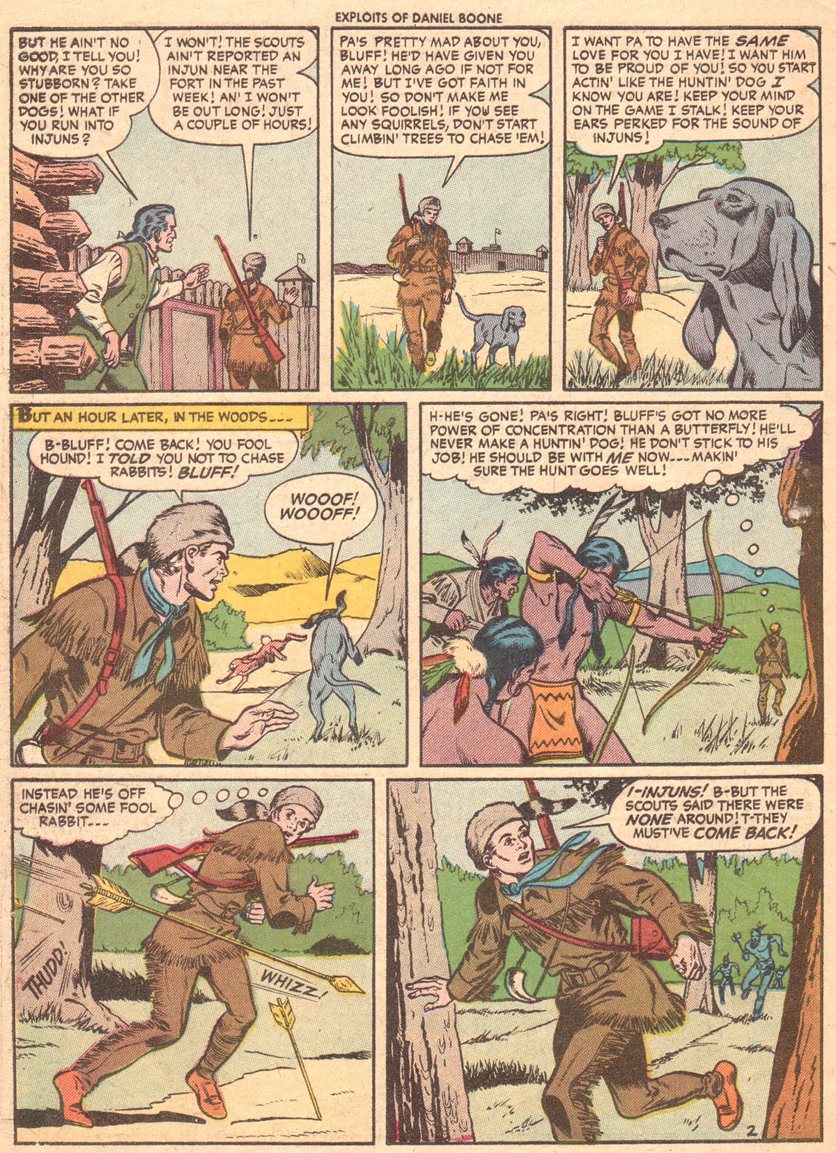 Read online Exploits of Daniel Boone comic -  Issue #5 - 30
