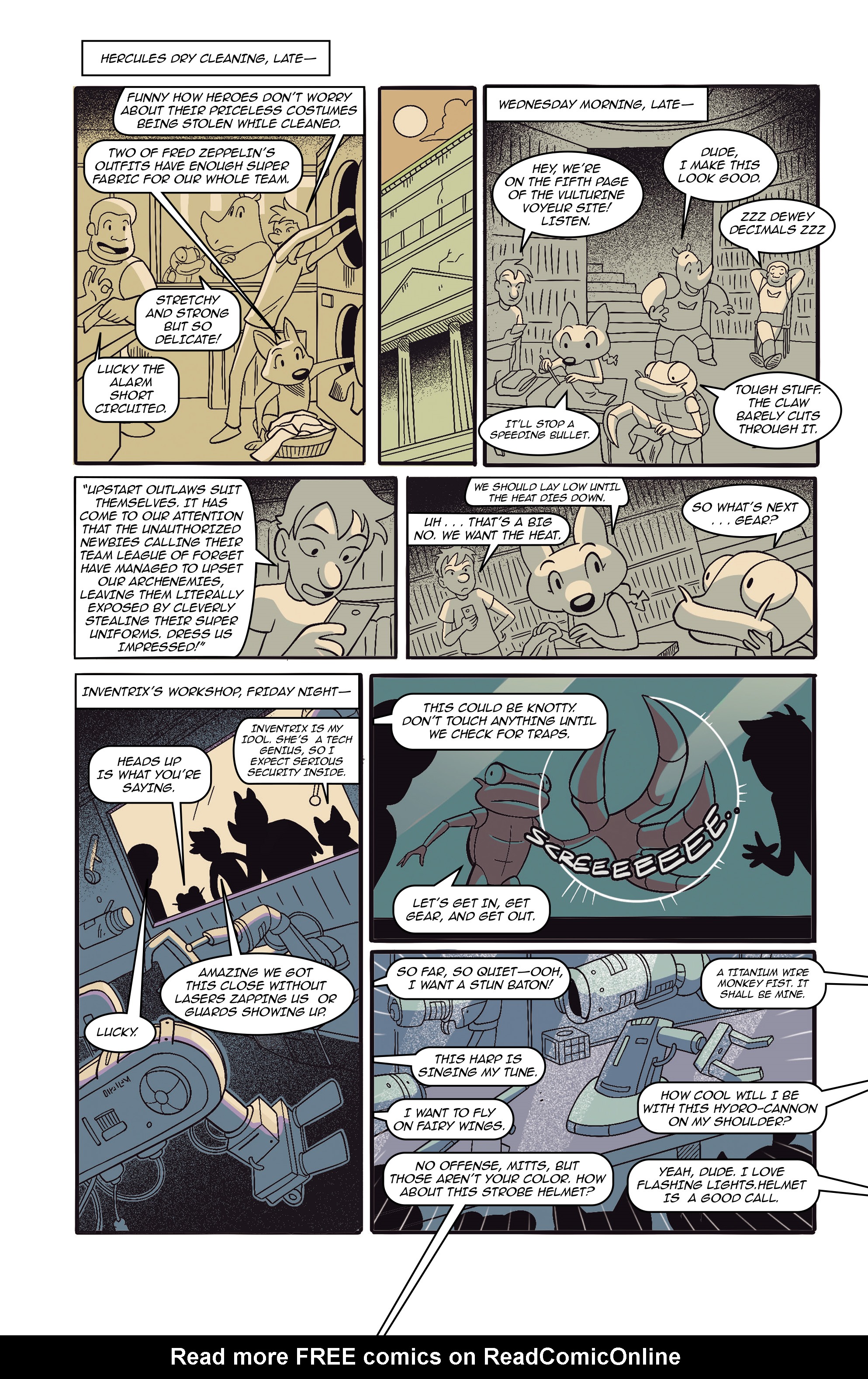 Read online Legion of Forgettable Supervillains comic -  Issue # TPB - 51